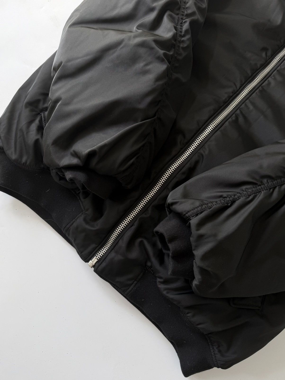 Prada Prada A/W 2022 Re-Nylon Black Bomber Jacket Size US S / EU 44-46 / 1 - 4 Thumbnail