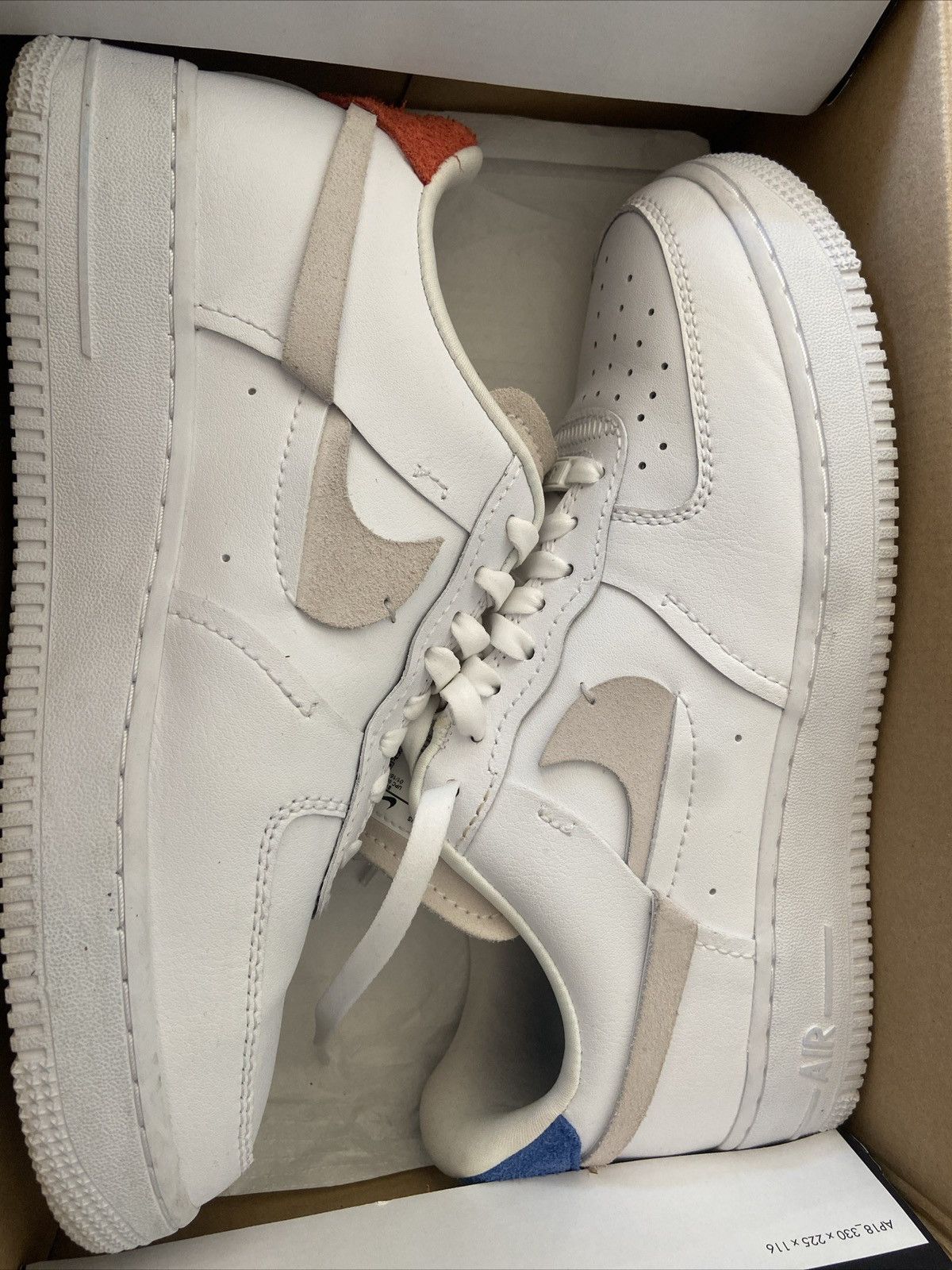 Nike Air force 1 vandalized Size US 9 / EU 42 - 1 Thumbnail