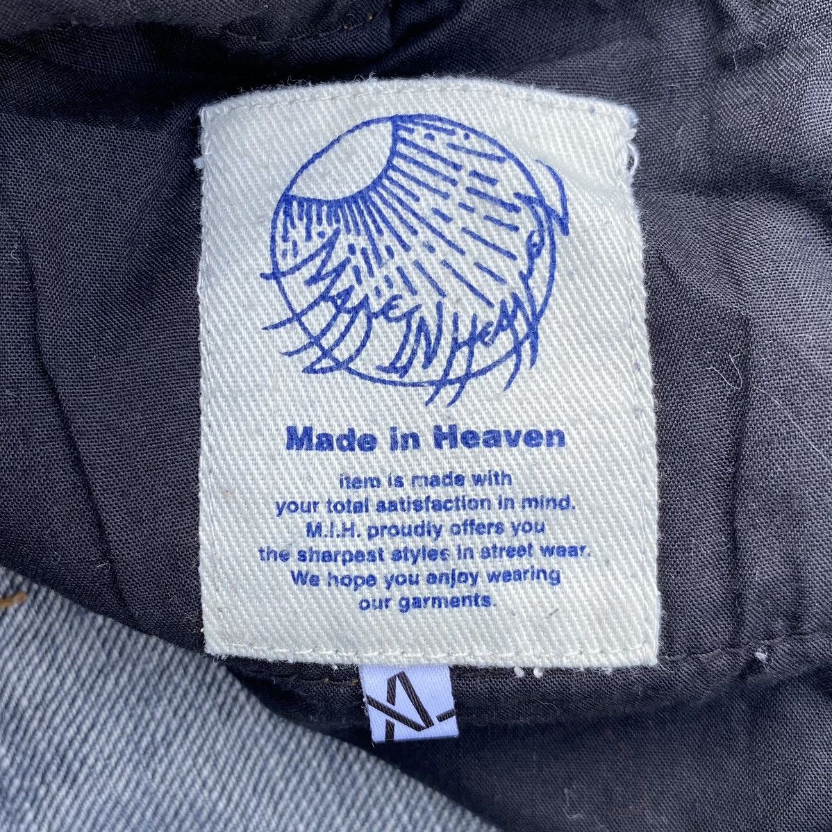 Japanese Brand Multi Pocket Made In Heaven Bondage Faded Blue Denim Jeans Size US 36 / EU 52 - 17 Thumbnail