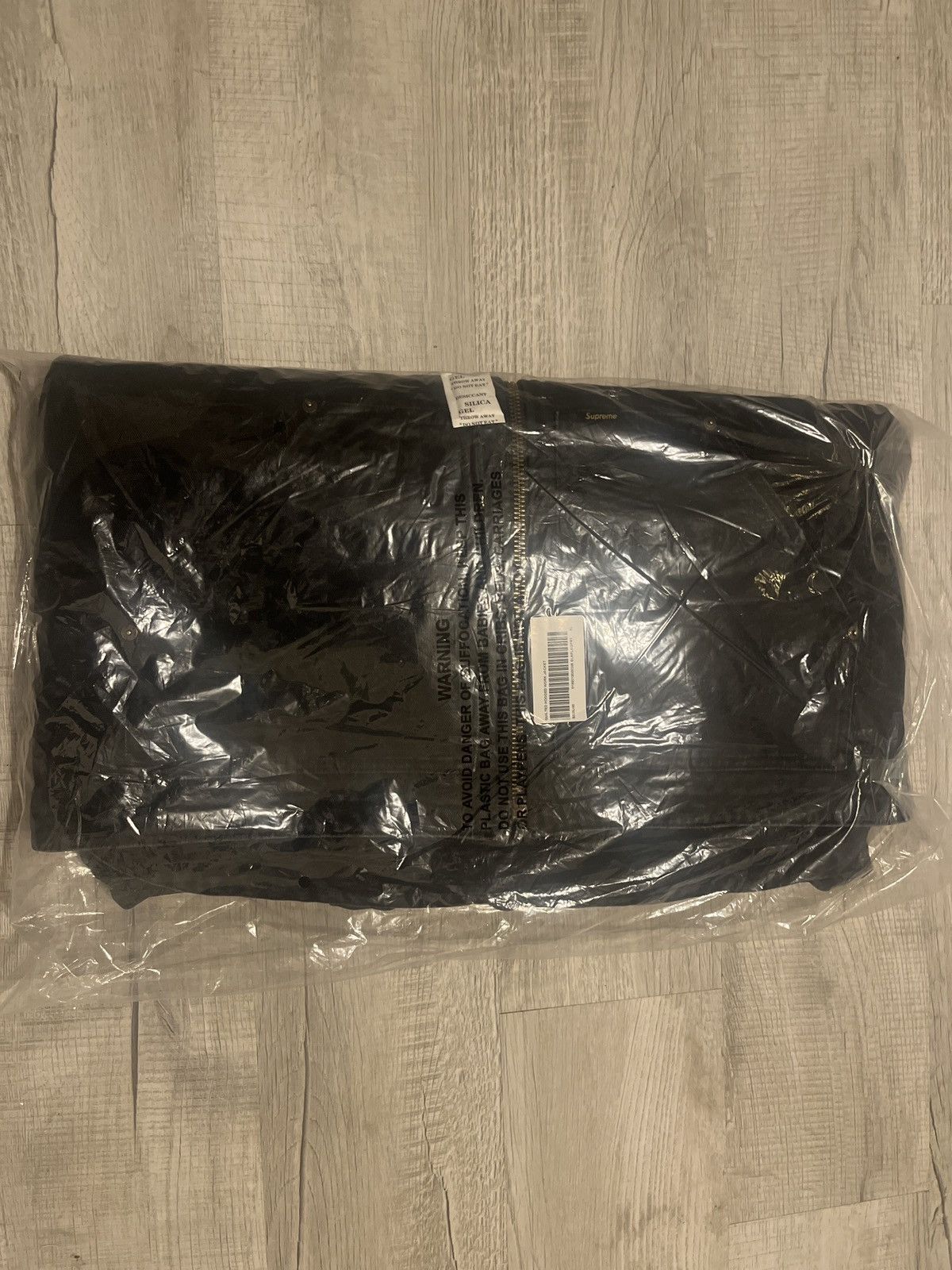 Supreme Supreme flag quilted hooded work jacket Size US XL / EU 56 / 4 - 2 Thumbnail