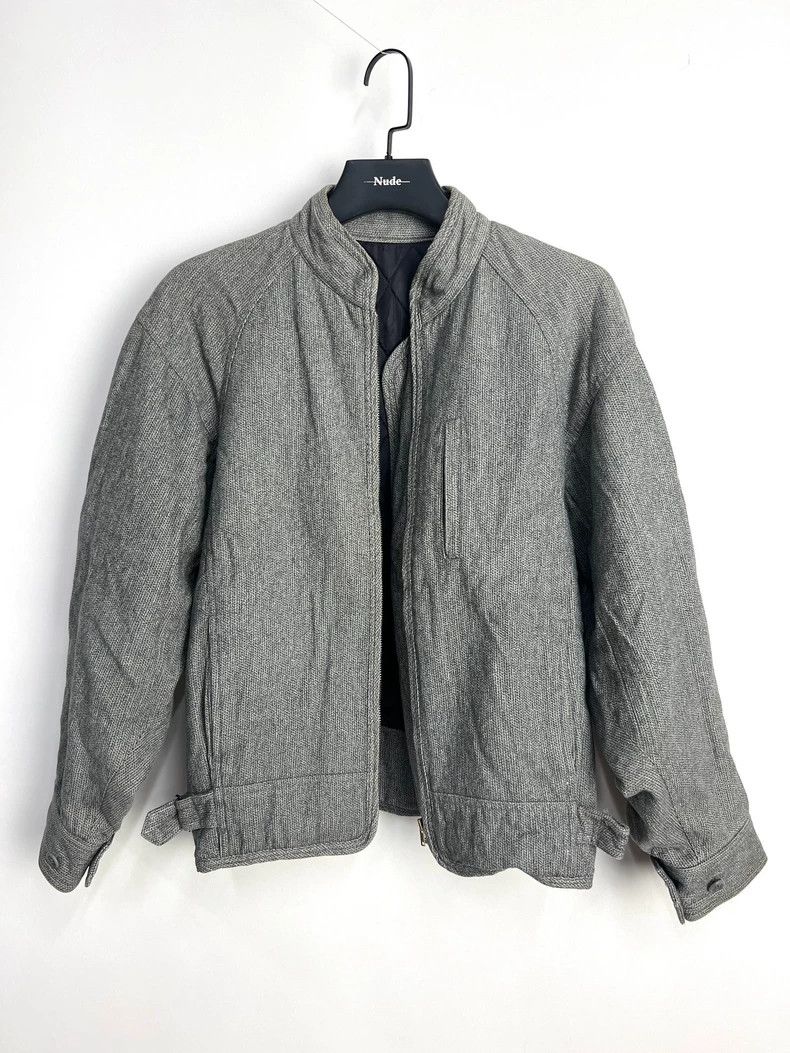 Issey Miyake Issey Miyake A short grey woven jacket Size M / US 6-8 / IT 42-44 - 2 Thumbnail