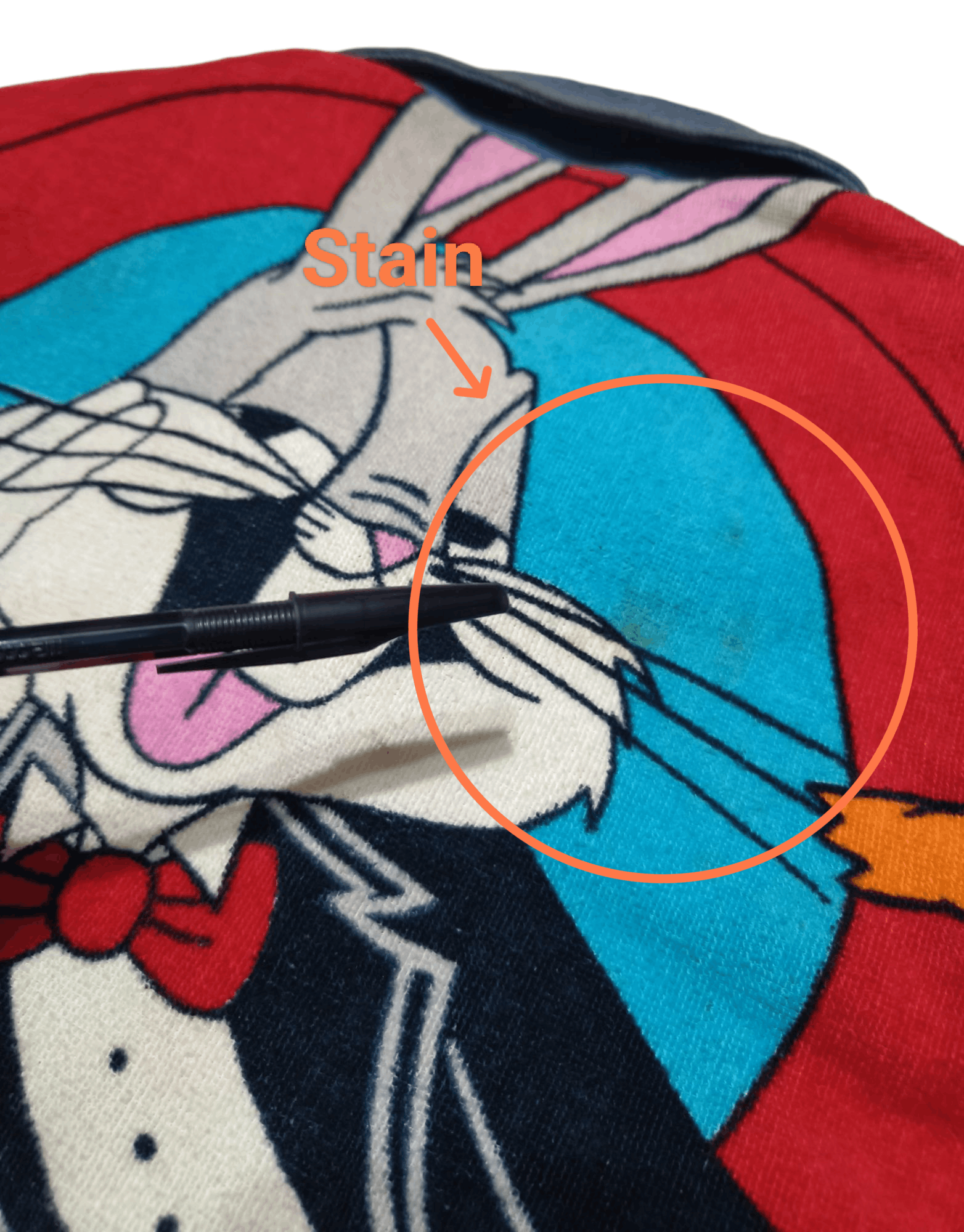 Too Cute Guetta Bros. Vintage BUGS BUNNY TOO CUTE Guetta Bros Disney Denim Jacket Size US M / EU 48-50 / 2 - 11 Thumbnail