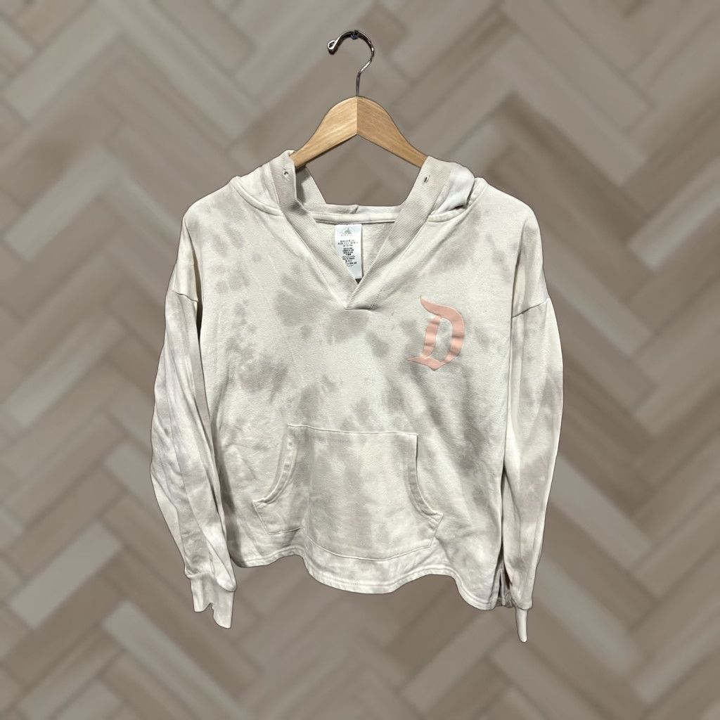 Disney Disney Parks Hoodie Womens Gray Tie Dye Disneyland Pullover Size L Size L / US 10 / IT 46 - 1 Thumbnail