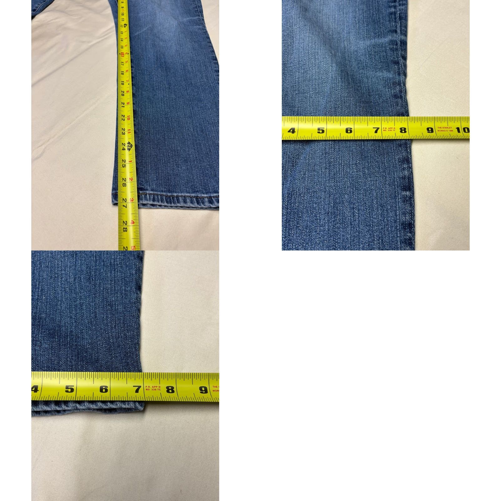 Vintage VINTAGE AG Adriano Goldschmied Ex Boyfriend Slim Jeans Medium Wash Women Size 32X27 Size 24" / US 00 / IT 34 - 9 Thumbnail