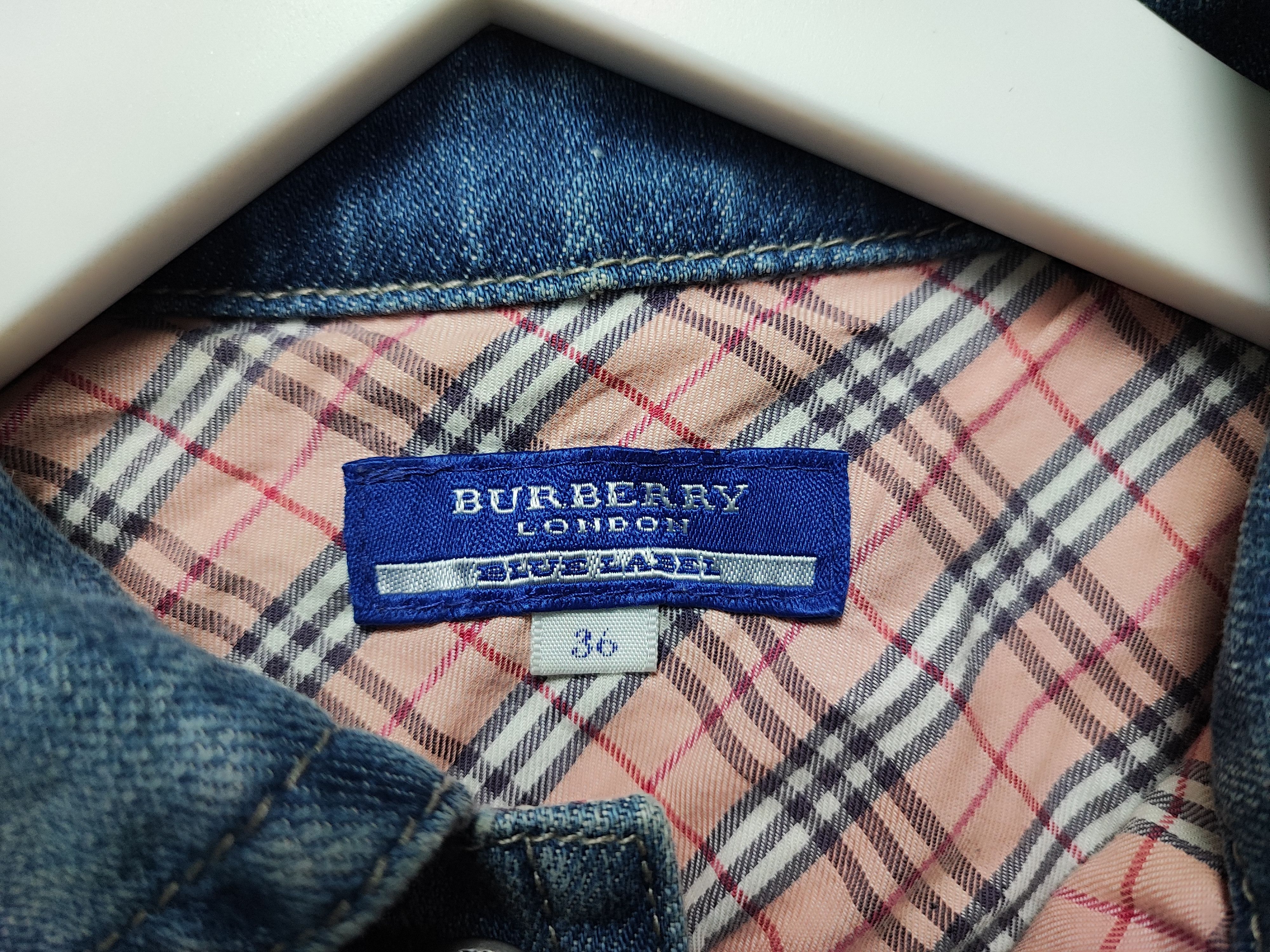 Burberry Vintage Burberry Blue Label Jeans Mini Dress Size XS / US 0-2 / IT 36-38 - 17 Thumbnail
