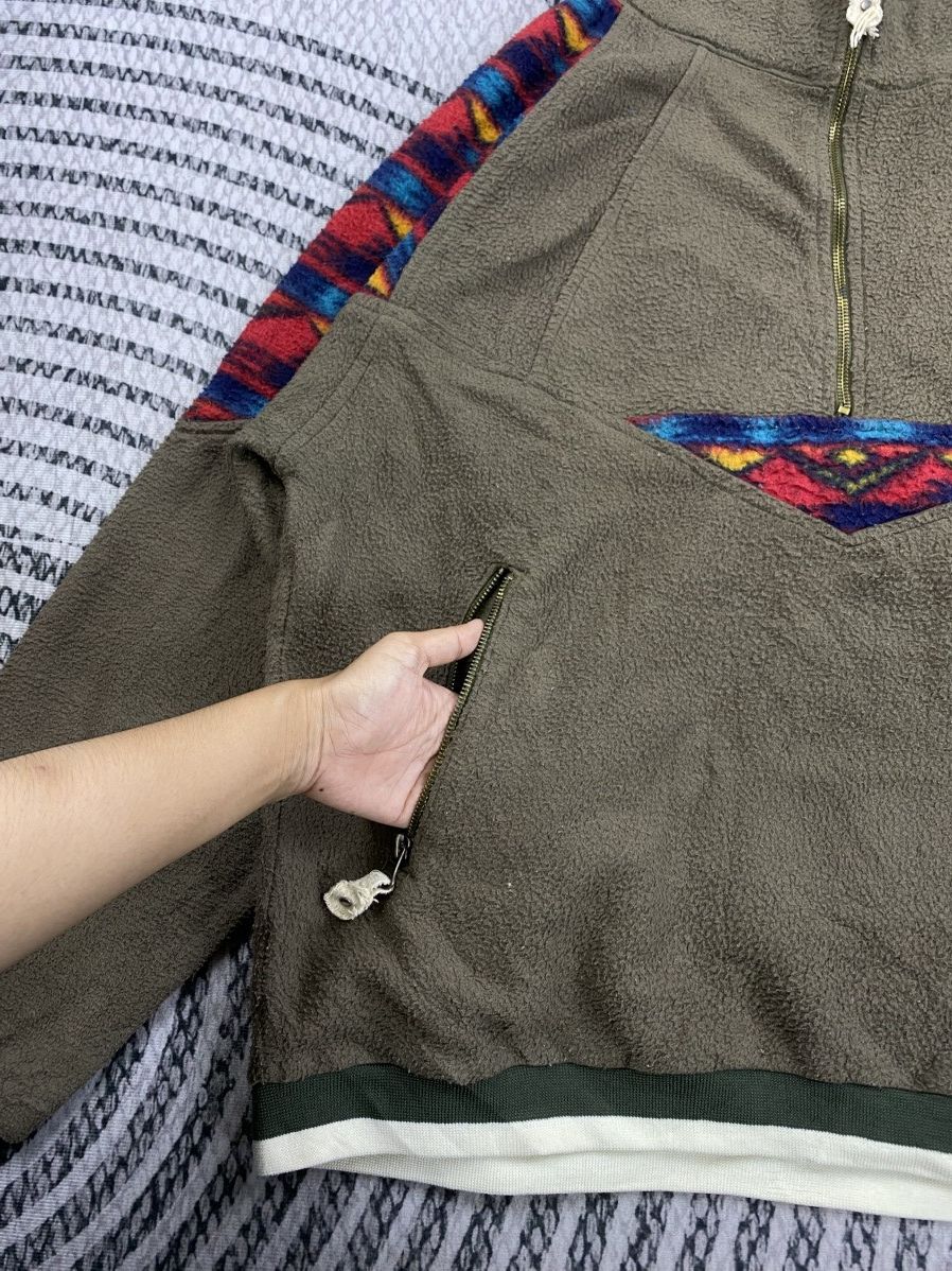 Native Vintage The Garam Debutant Navajo Halfzip Sweatshirt Size US L / EU 52-54 / 3 - 5 Thumbnail