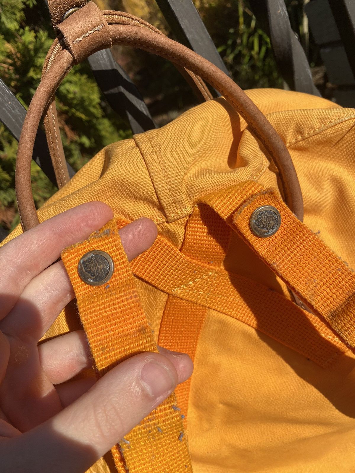 Fjallraven × Vintage Vintage Backpack Fjallraven Kanken No.2 Laptop 15 Acorn Size ONE SIZE - 19 Thumbnail