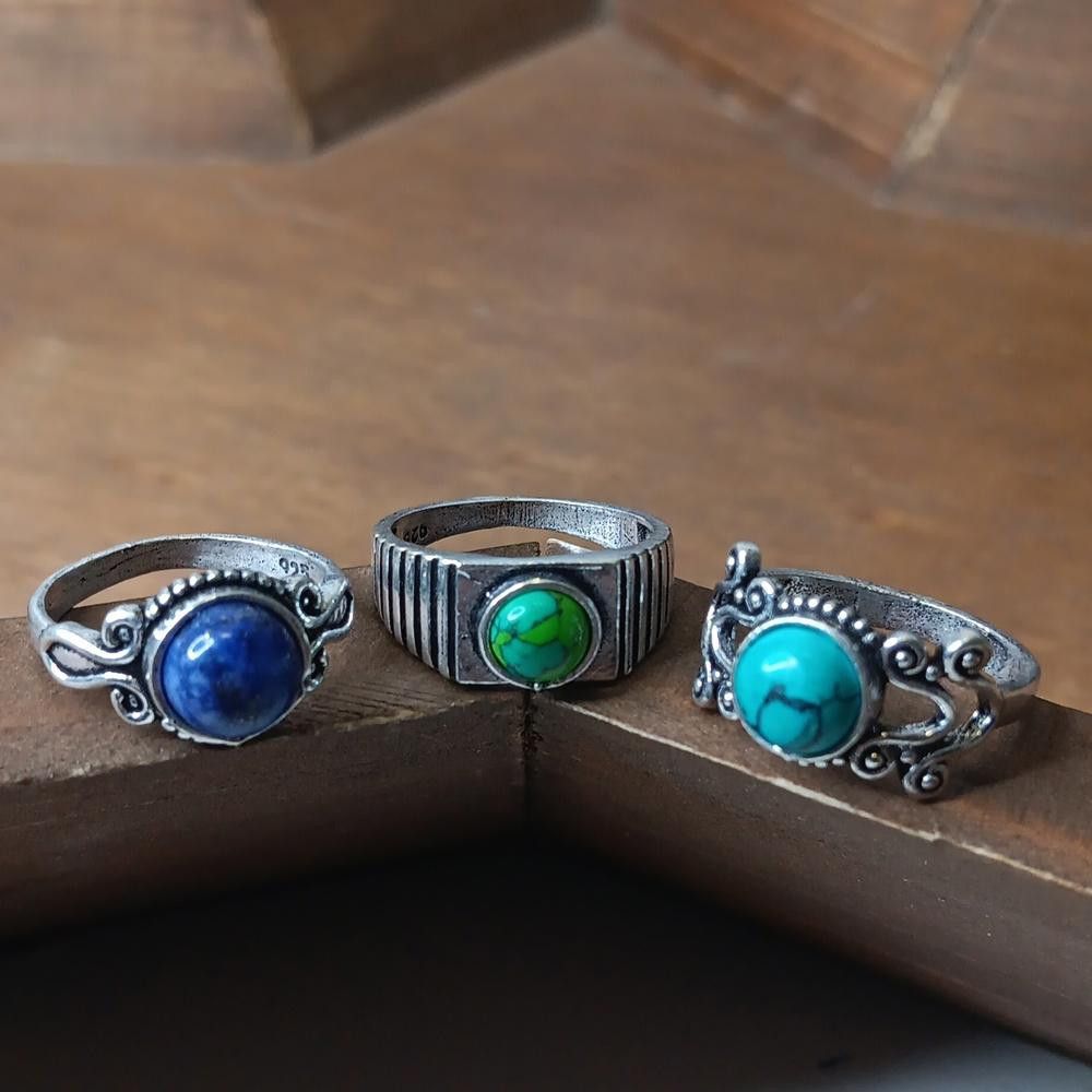 Designer Ring lot, 12 ring, size 6-7 Size ONE SIZE - 8 Thumbnail