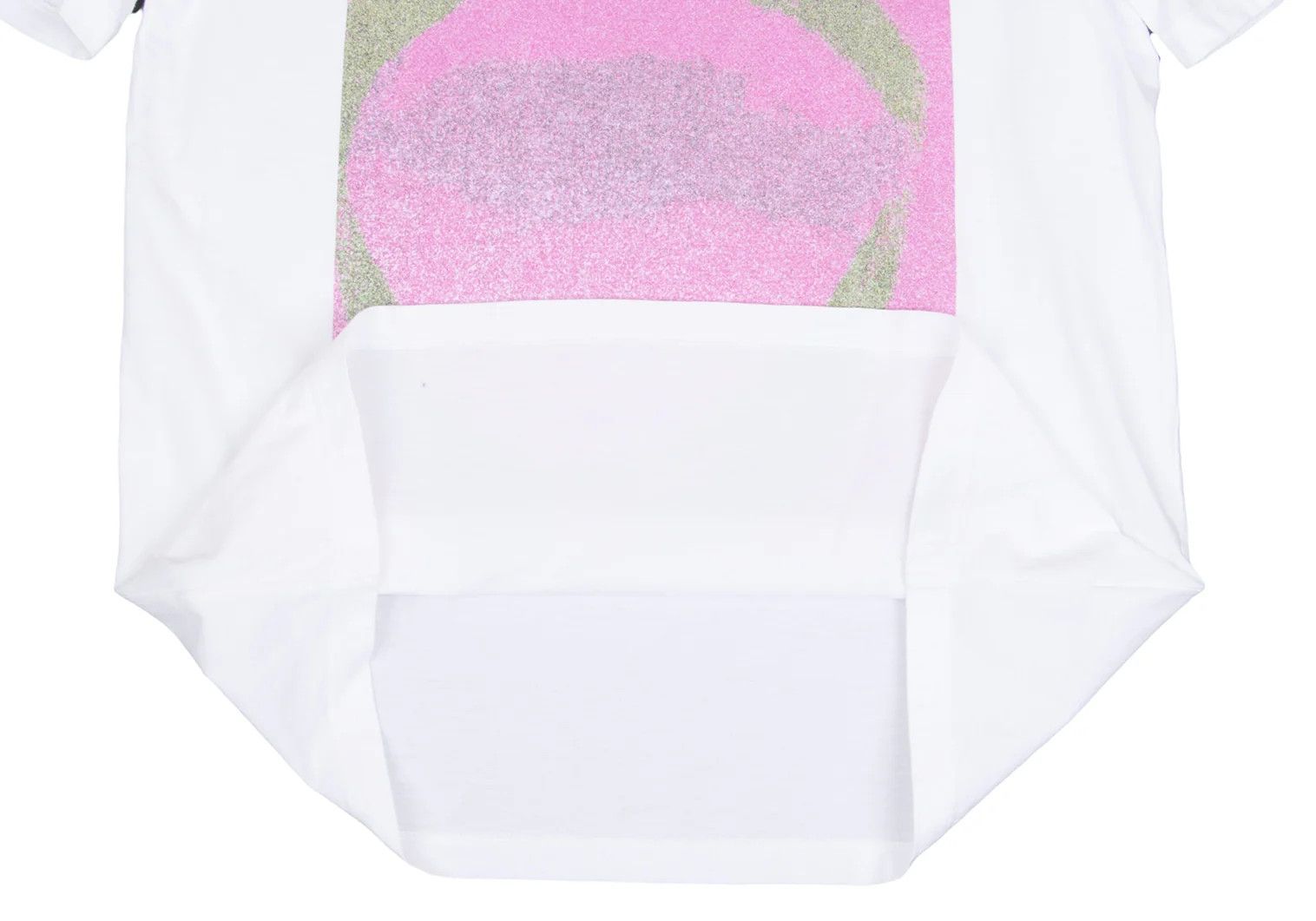 Maison Margiela Cotton Mouse Print T-Shirt in White and Pink Size US S / EU 44-46 / 1 - 7 Thumbnail