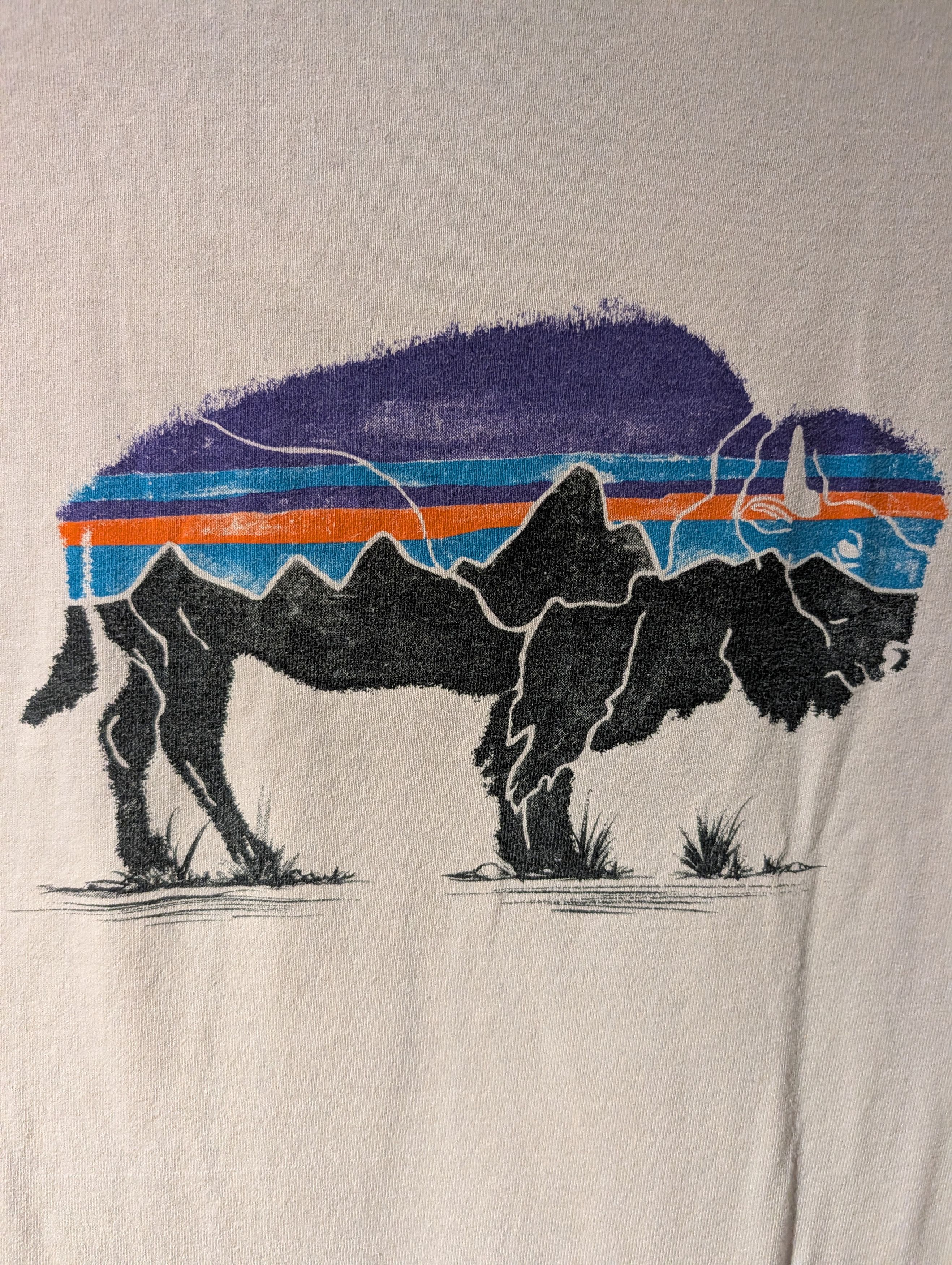 Patagonia Patagonia Long Sleeve Regular Fit T-Shirt Ox Buffalo Tee Men Size US XL / EU 56 / 4 - 8 Thumbnail