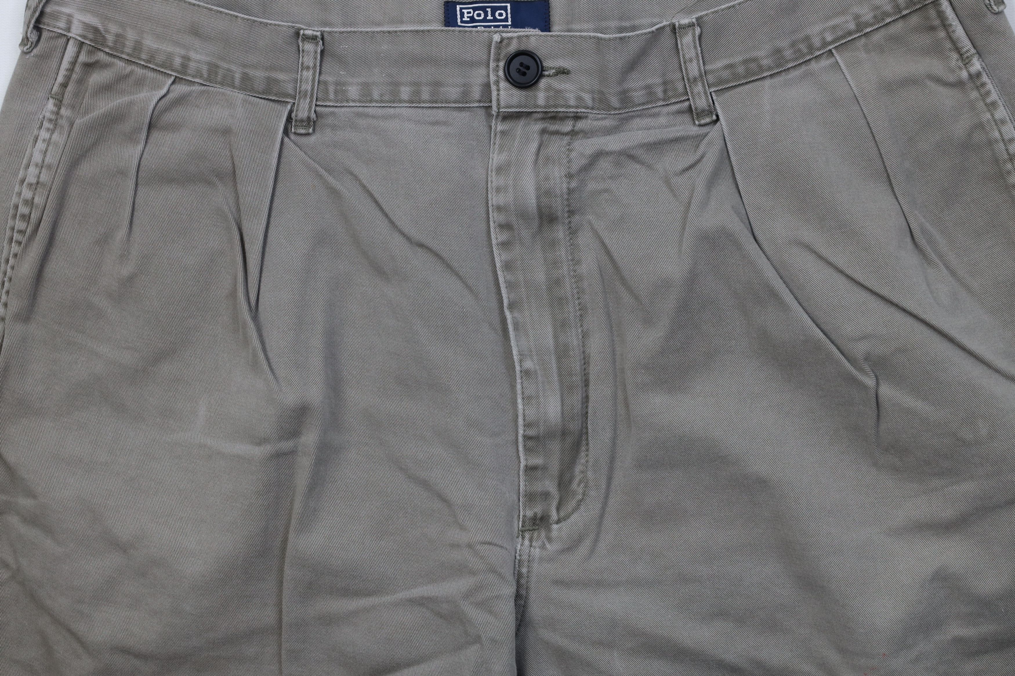 Ralph Lauren Vintage 90s Ralph Lauren Above Knee Chino Shorts Cotton USA Size US 38 / EU 54 - 3 Thumbnail