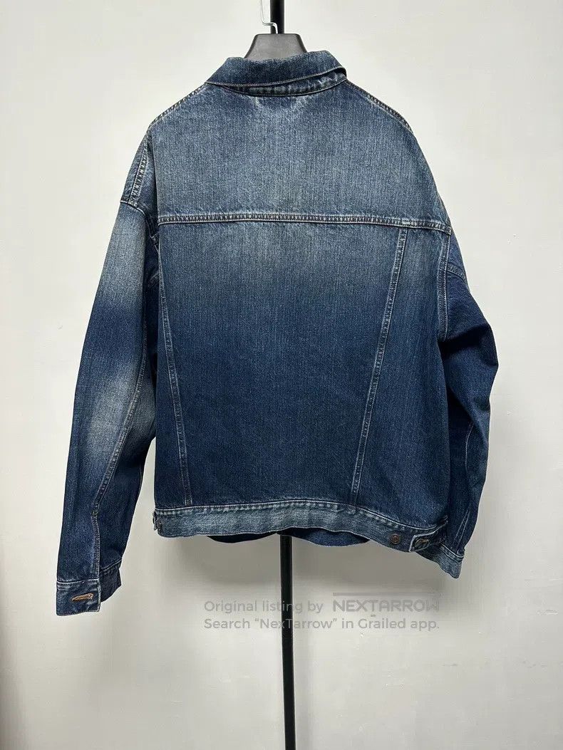Balenciaga Balenciaga Denim Jacket Blue Size US S / EU 44-46 / 1 - 2 Thumbnail