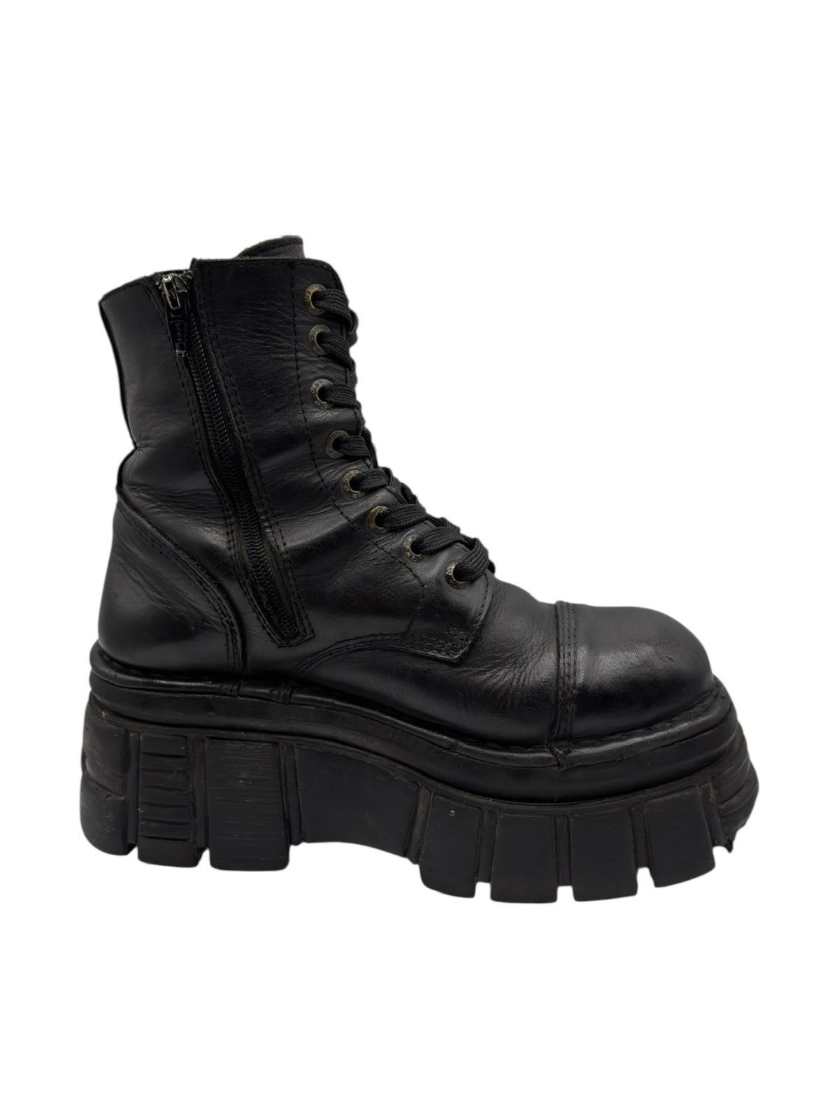 New Rock New Rock mili lace-up platform boots Size 37 Size US 7 / IT 37 - 6 Thumbnail