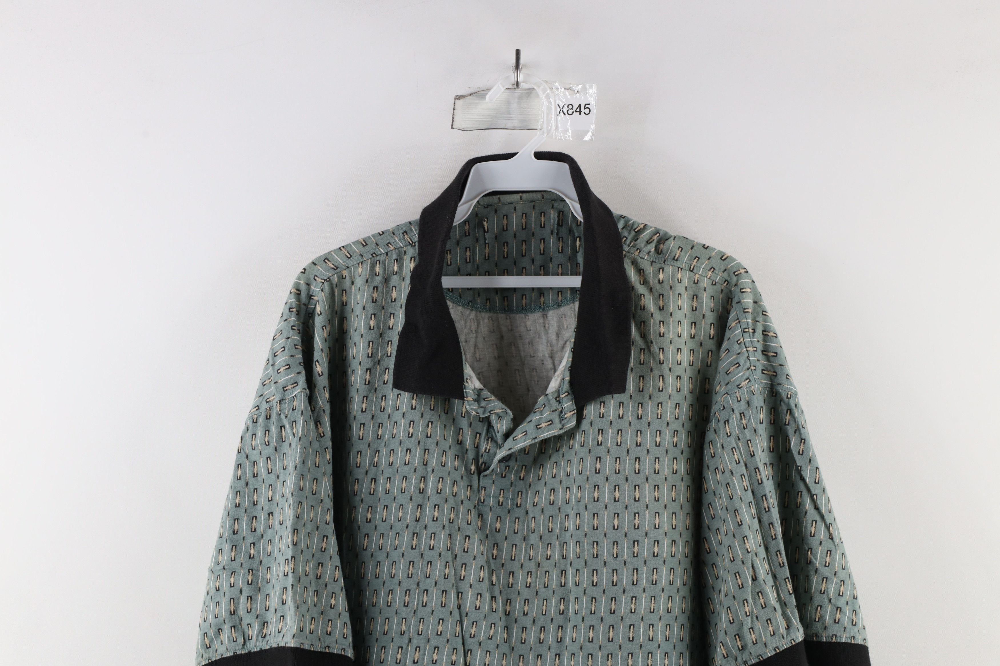 Vintage Vintage 90s Streetwear Collared Golf Polo Shirt Cotton Size US XXL / EU 58 / 5 - 2 Thumbnail