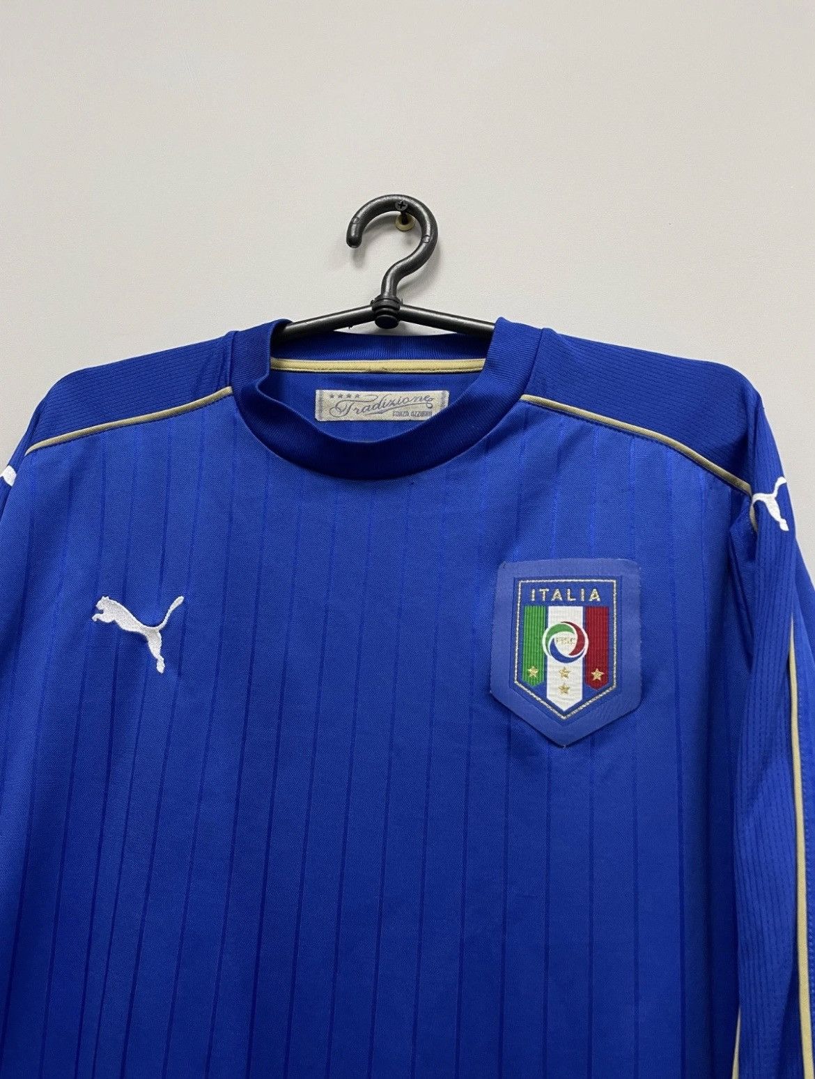 Puma Italy 2016/2017 Home Football Jersey Long Sleeve Puma Size US XL / EU 56 / 4 - 3 Thumbnail