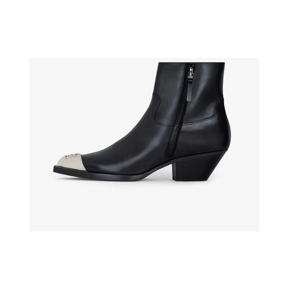 Givenchy o1y0925 Ankle Boots in Black Size US 7 / IT 37 - 2 Thumbnail