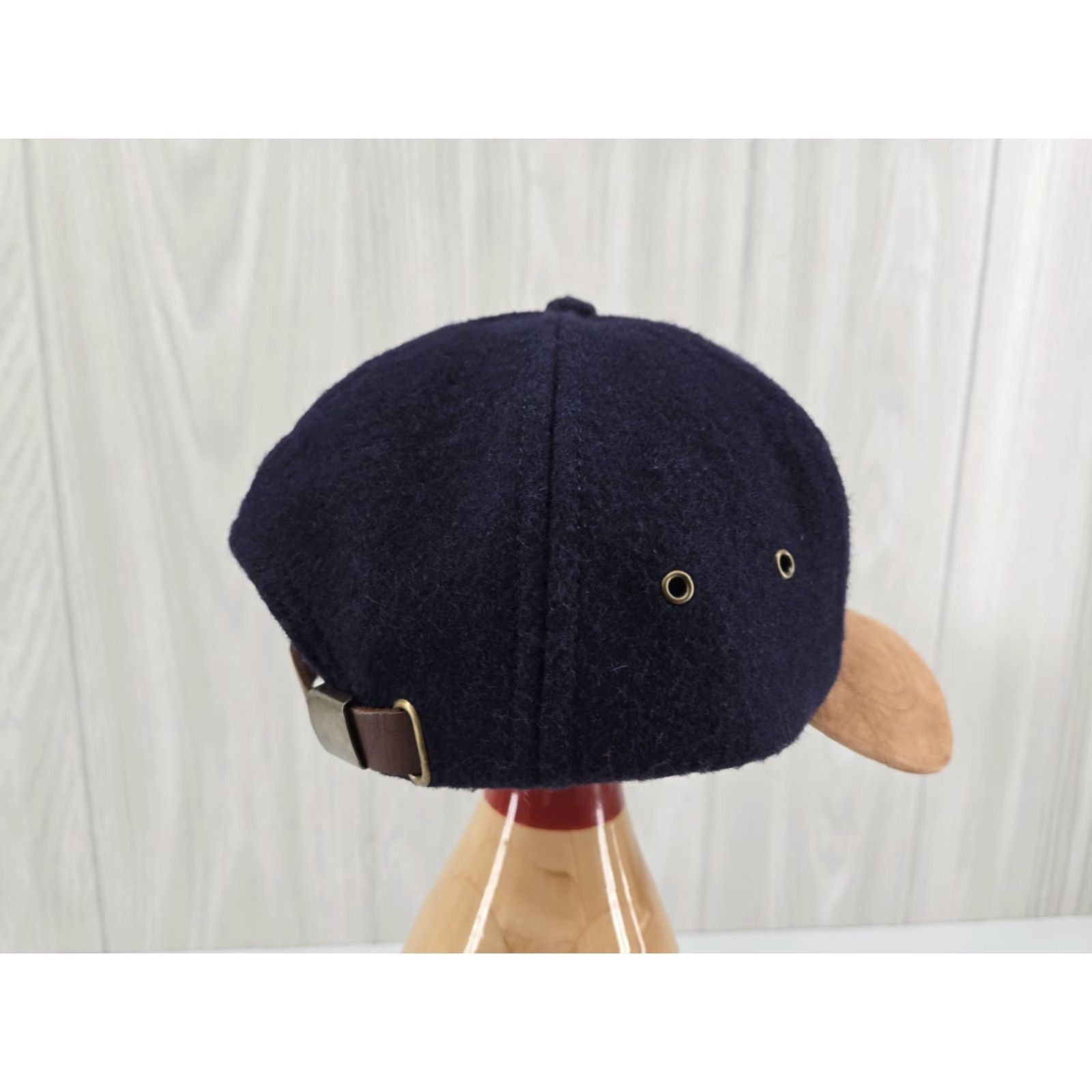 London Fog VINTAGE London Fog Baseball Cap Hat Men Adjustable Wool Blend Blue 90s Suede Solid Cap Size ONE SIZE - 7 Thumbnail