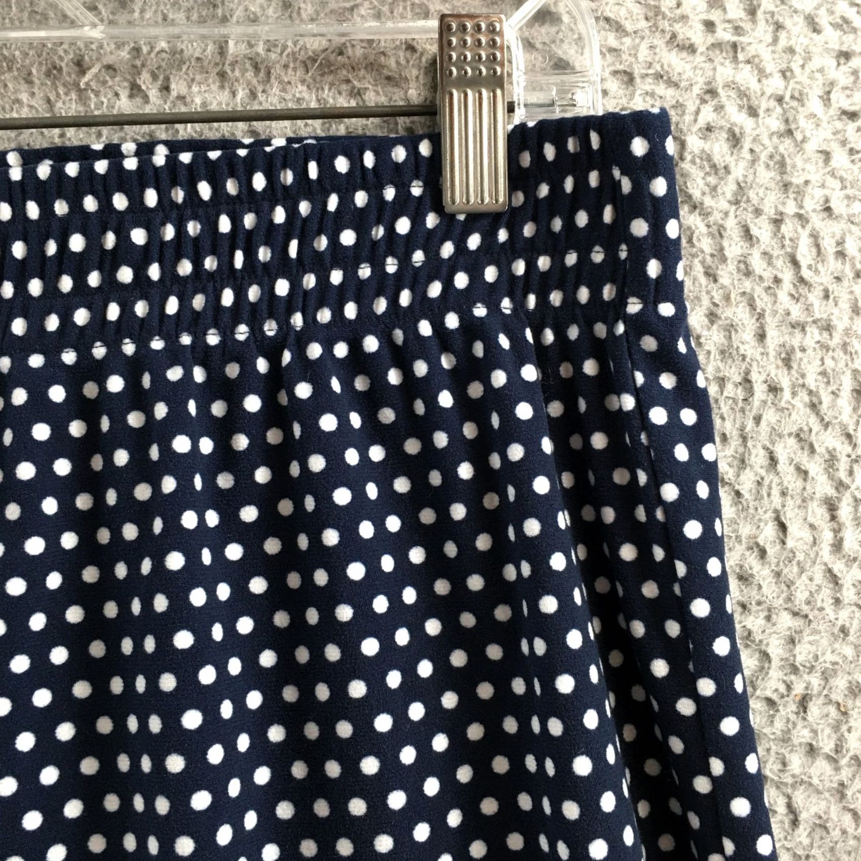 Calvin Klein Calvin Klein Pajama Pants Womens M Blue Polka Dots Pull On Stretch Sleepwear Sleepwear Pants Size 32" / US 10 / IT 46 - 4 Thumbnail