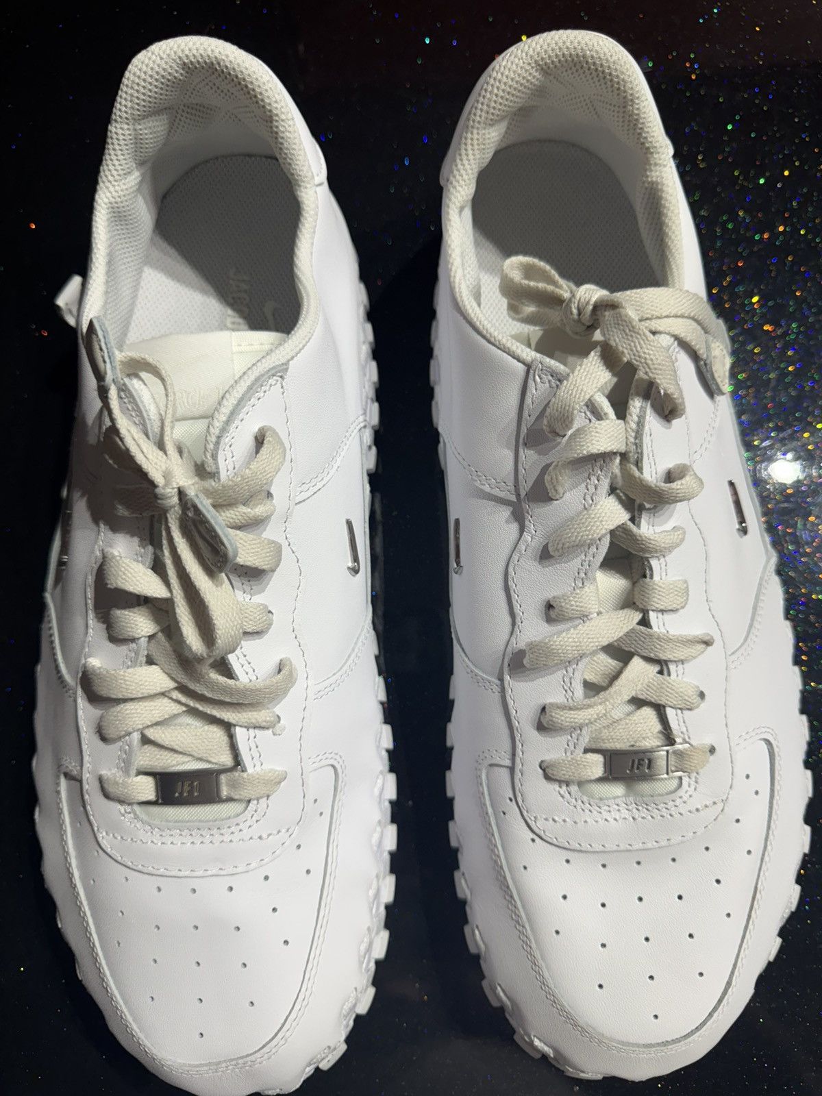 Jacquemus × Nike Jacquemus x Nike Wmns J Force 1 Low LX SP ‘White’ Size US 12.5 / EU 45-46 - 3 Thumbnail