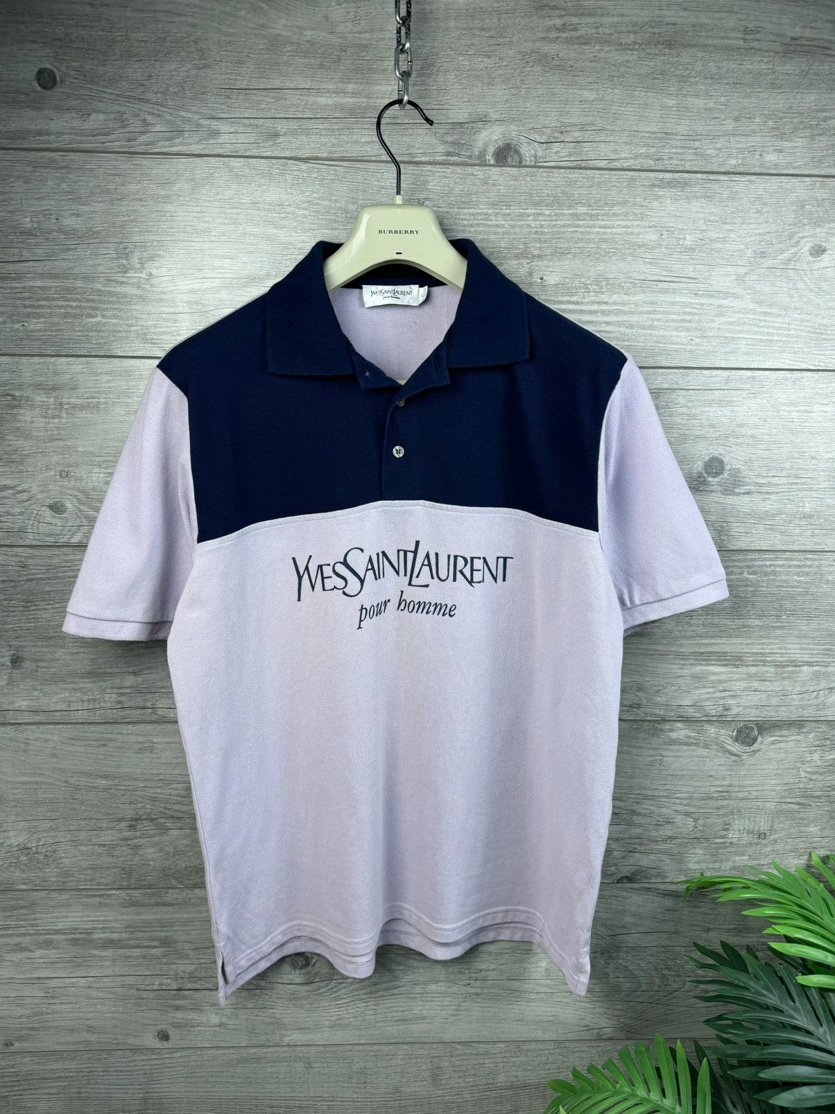 Yves Saint Laurent YSL Yves Saint Laurent Polo Rare Vintage Tee T-Shirt Size L Size US L / EU 52-54 / 3 - 2 Thumbnail