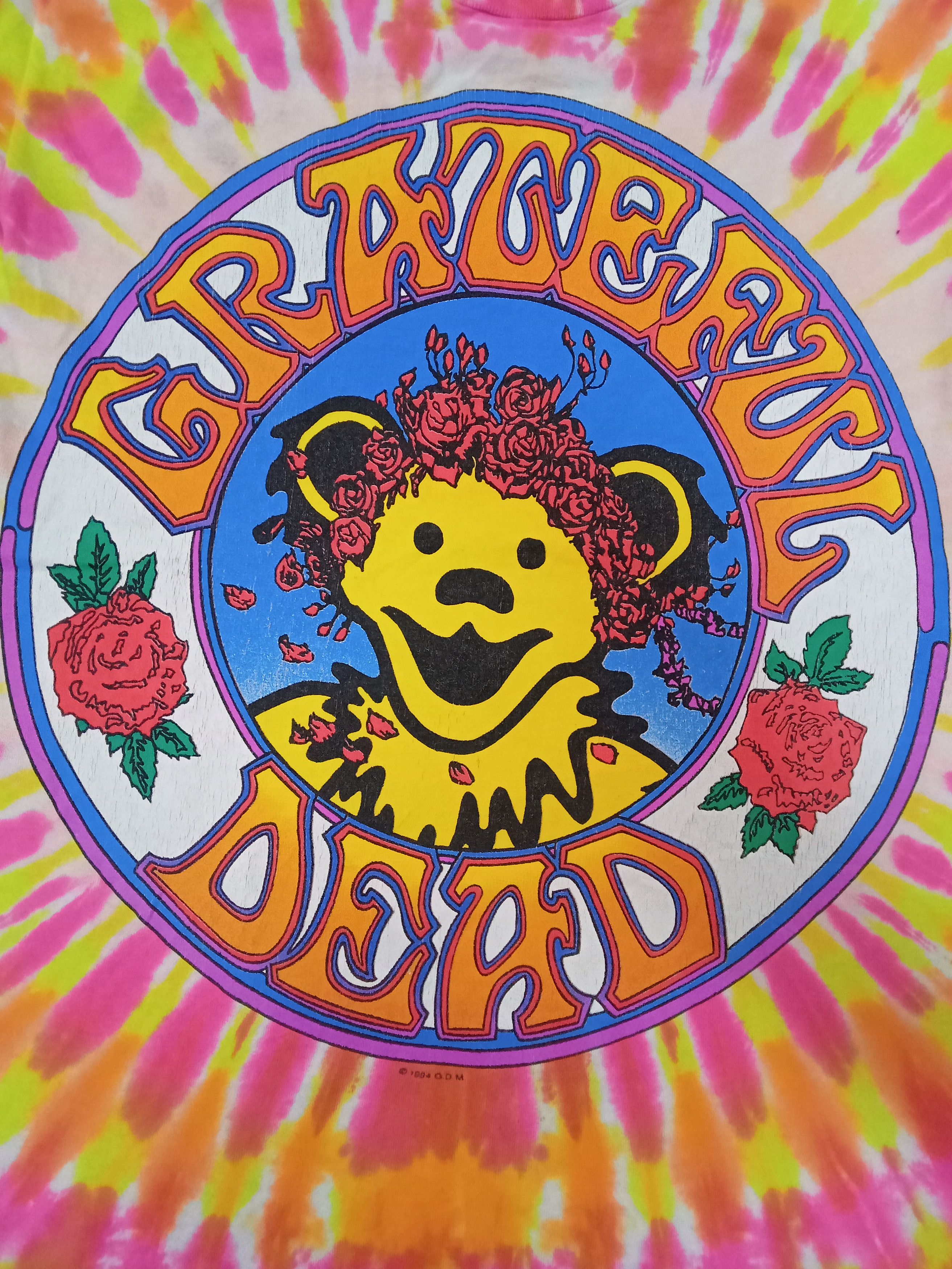 Band Tees Grateful Dead 1994 GDM Vintage Tie Dye T Shirt Size US M / EU 48-50 / 2 - 6 Thumbnail