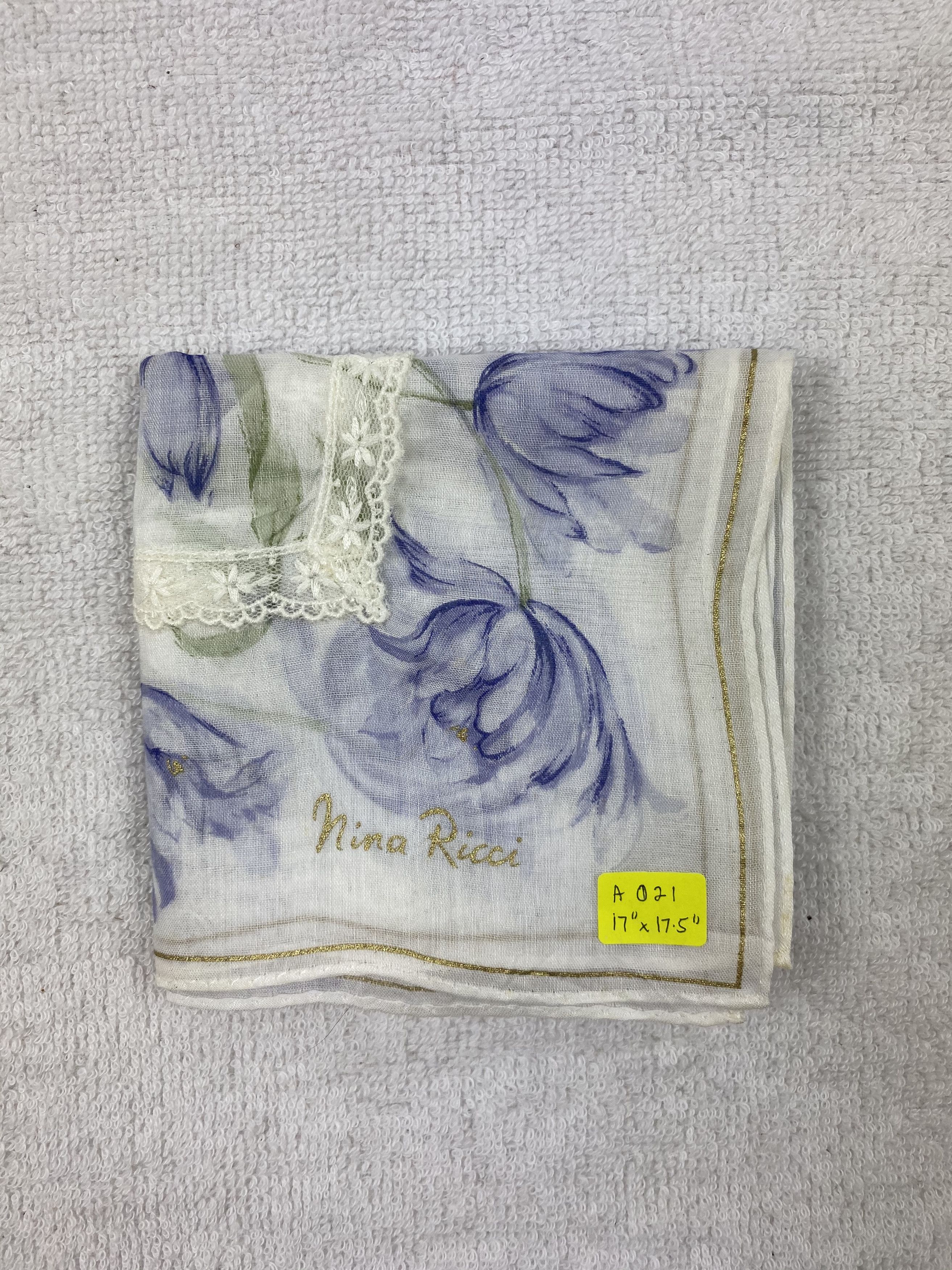 Nina Ricci × Vintage Nina Ricci Handkerchief / Bandana / Neckerchief Size ONE SIZE - 6 Thumbnail