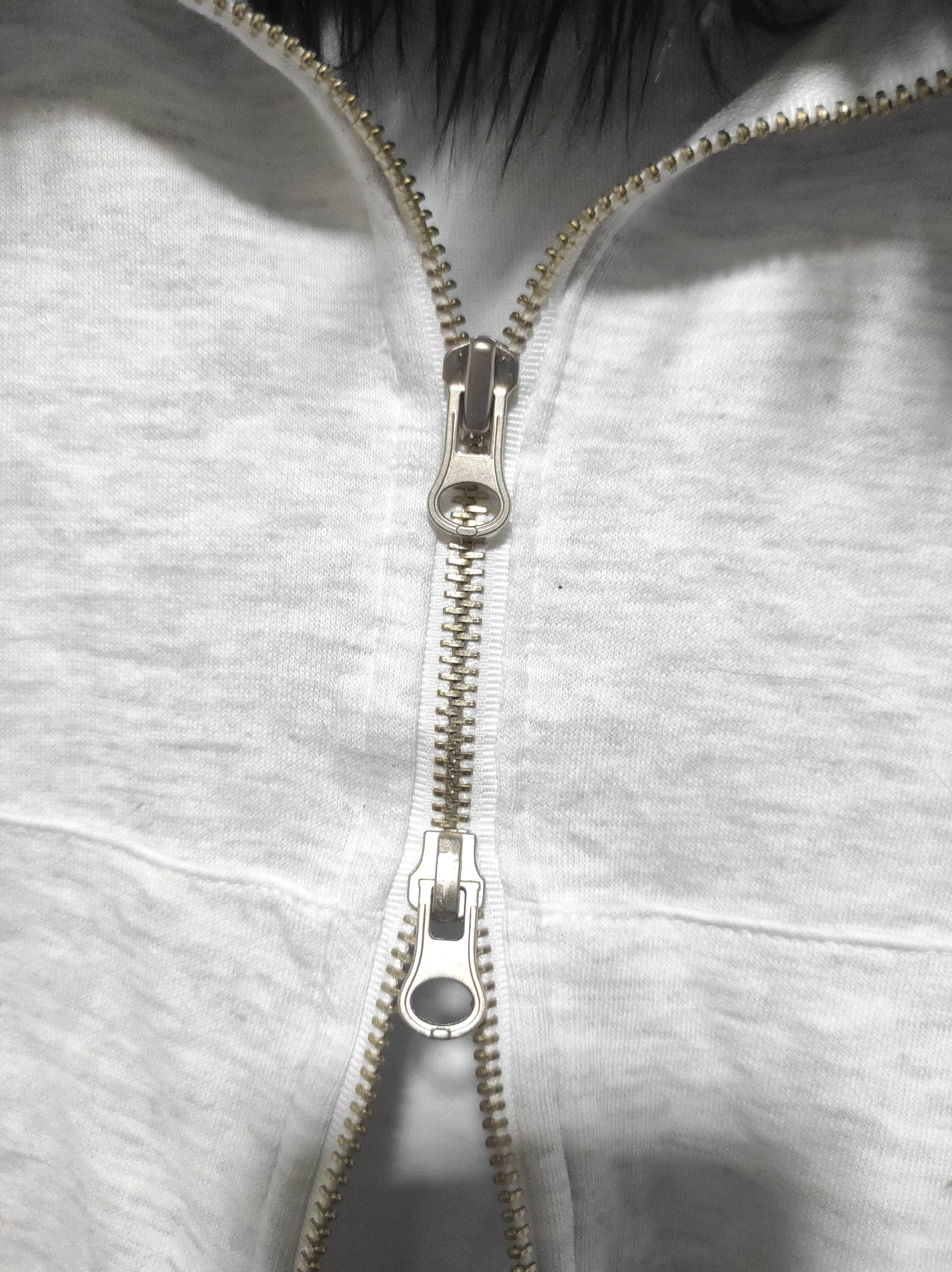 If Six Was Nine Connect Crop Double Zip Fur Hoodie if6was9 LGB style Size M / US 6-8 / IT 42-44 - 4 Thumbnail