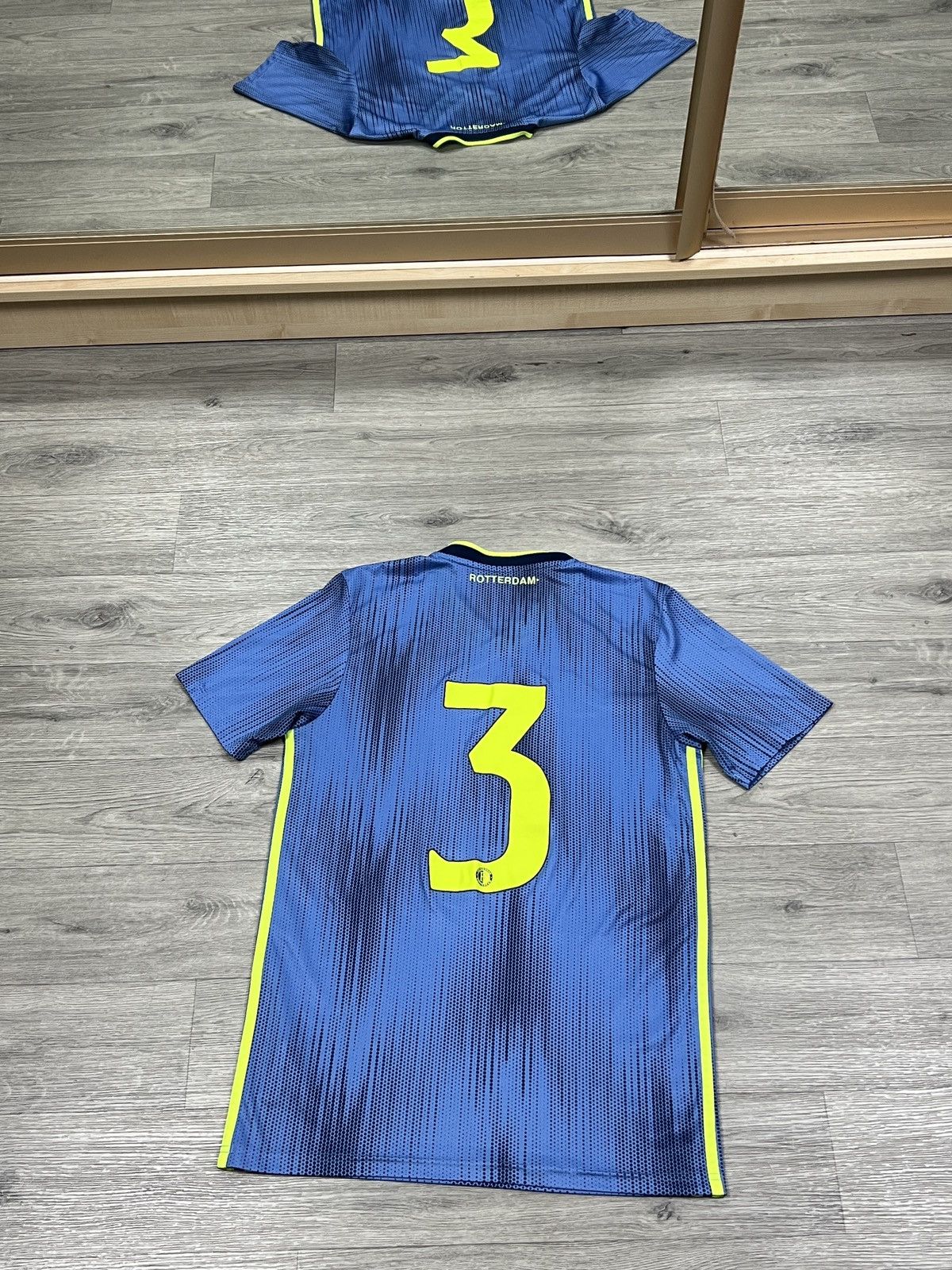 Adidas Adidas Feyenoord Rotterdam 2019-20 Football Jersey #3 Beek Size US S / EU 44-46 / 1 - 6 Thumbnail