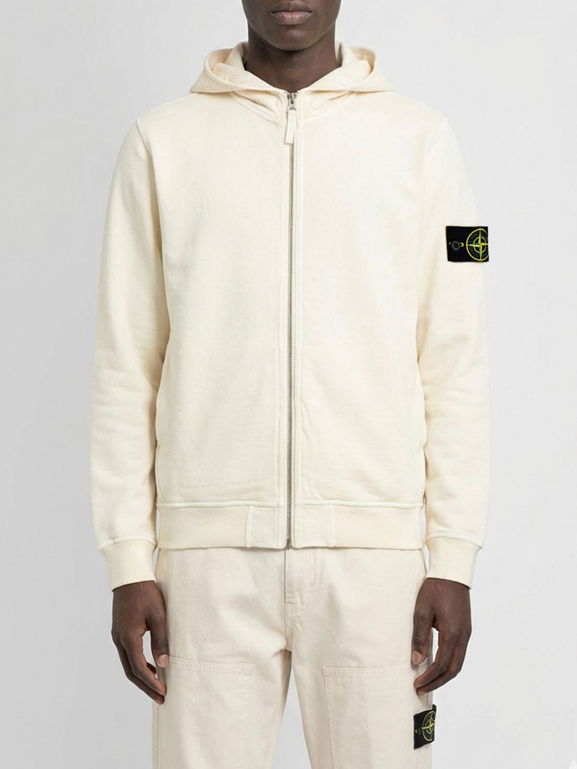 Stone Island Stone Island Sweatshirt Men White Size US XXL / EU 58 / 5 - 1 Thumbnail