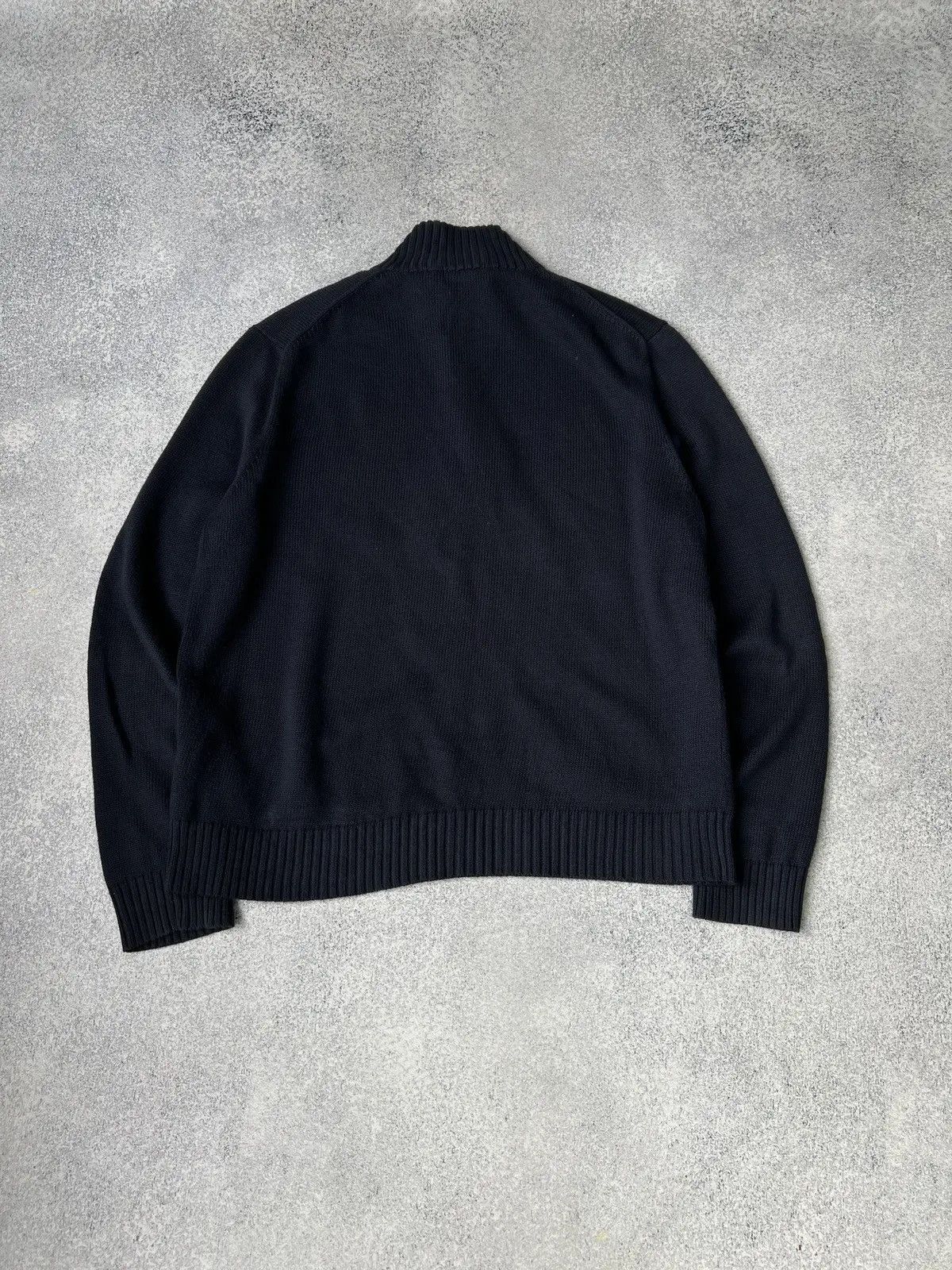 Polo Ralph Lauren × Vintage Vintage Polo Ralph Lauren 1/4 zip knit sweatshirt Size US XL / EU 56 / 4 - 9 Thumbnail