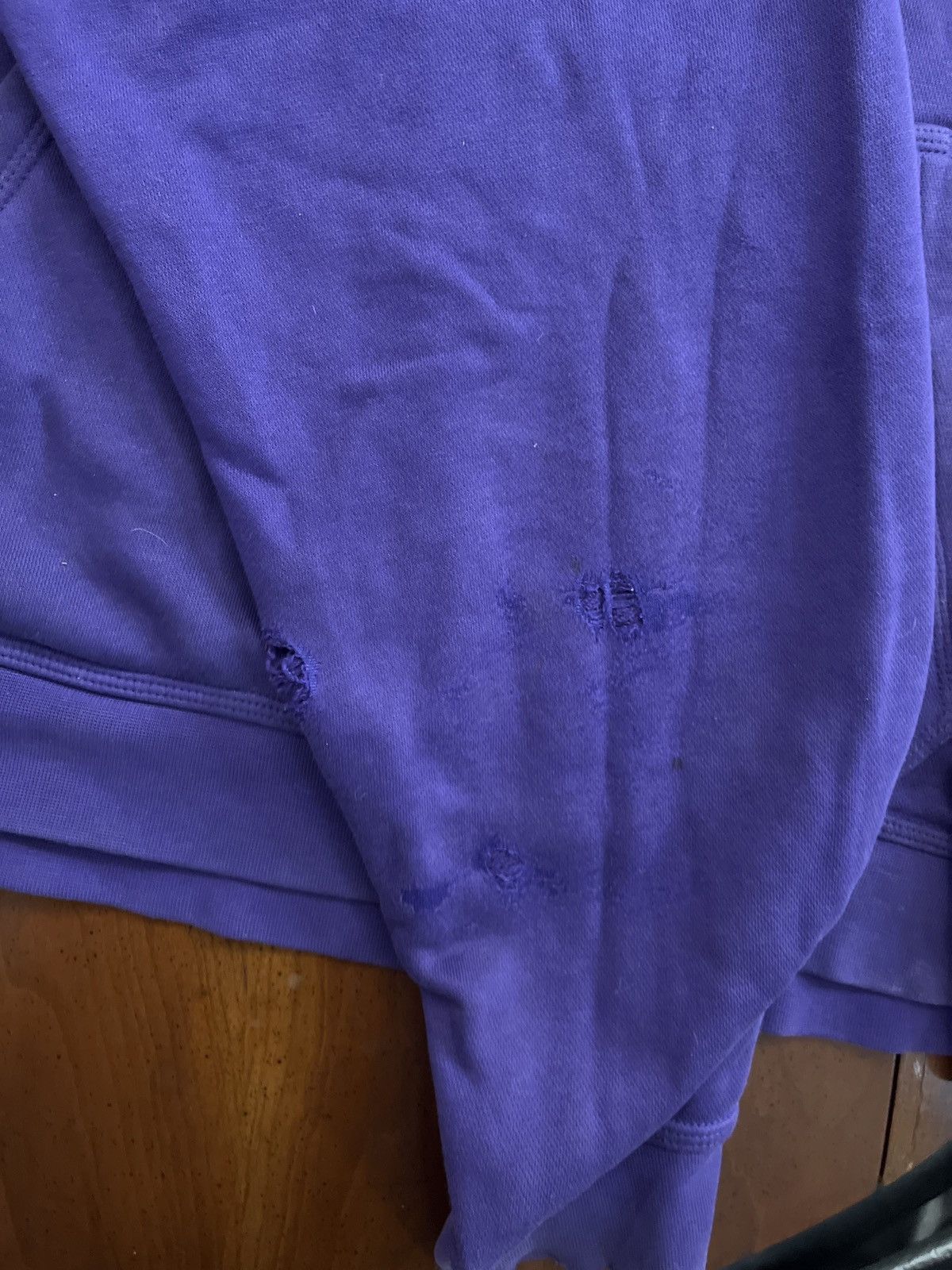 Nike × Vintage Nike Vintage Center Swoosh Hoodie (purple) size XL Size US XL / EU 56 / 4 - 6 Thumbnail