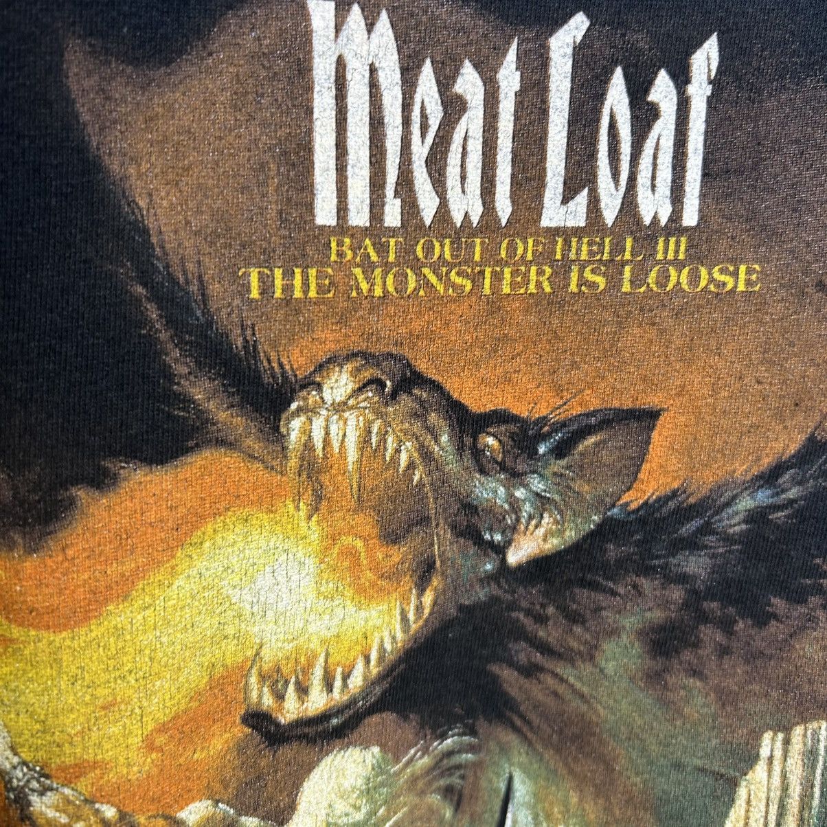 Band Tees Vintage Meat Loaf 2007 Three Bats Tour rock band tee size L Size US L / EU 52-54 / 3 - 3 Thumbnail