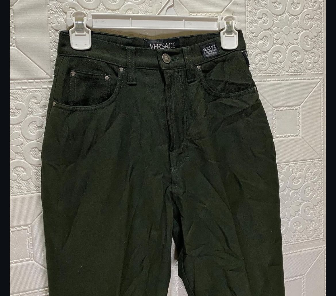Versace 90s Versace Jeans Couture Wool Pants Size US 28 / EU 44 - 3 Thumbnail