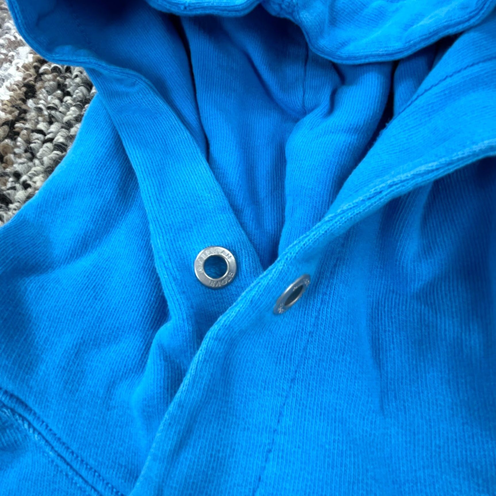 American Eagle Outfitters VINTAGE American Eagle Hoodie Men XS Blue Sweatshirt Sweater Spell Out Retro Adult AEO Size US XS / EU 42 / 0 - 5 Thumbnail