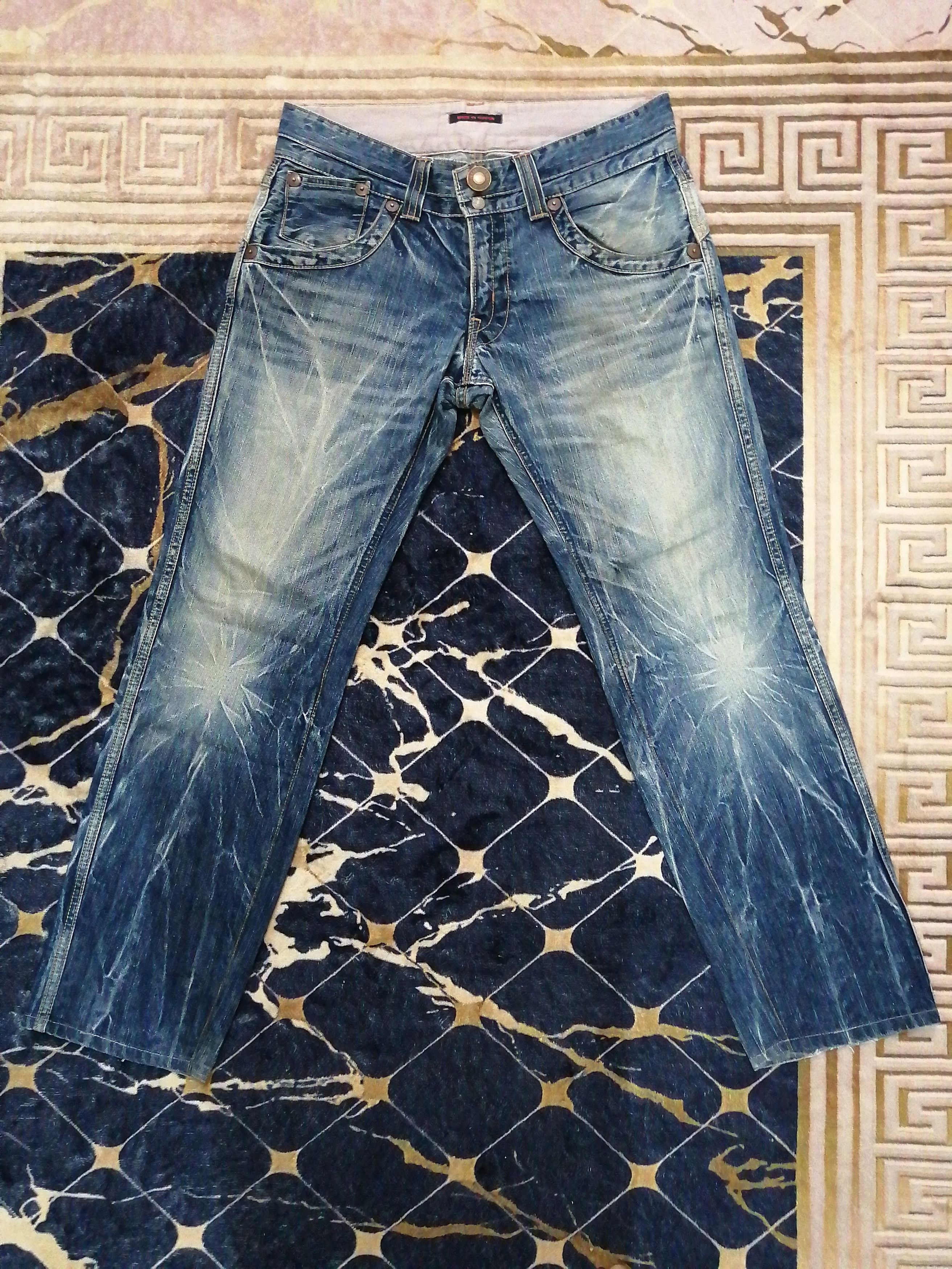 💥Rare 💥Vintage Blue Way Nippon Made Jeans