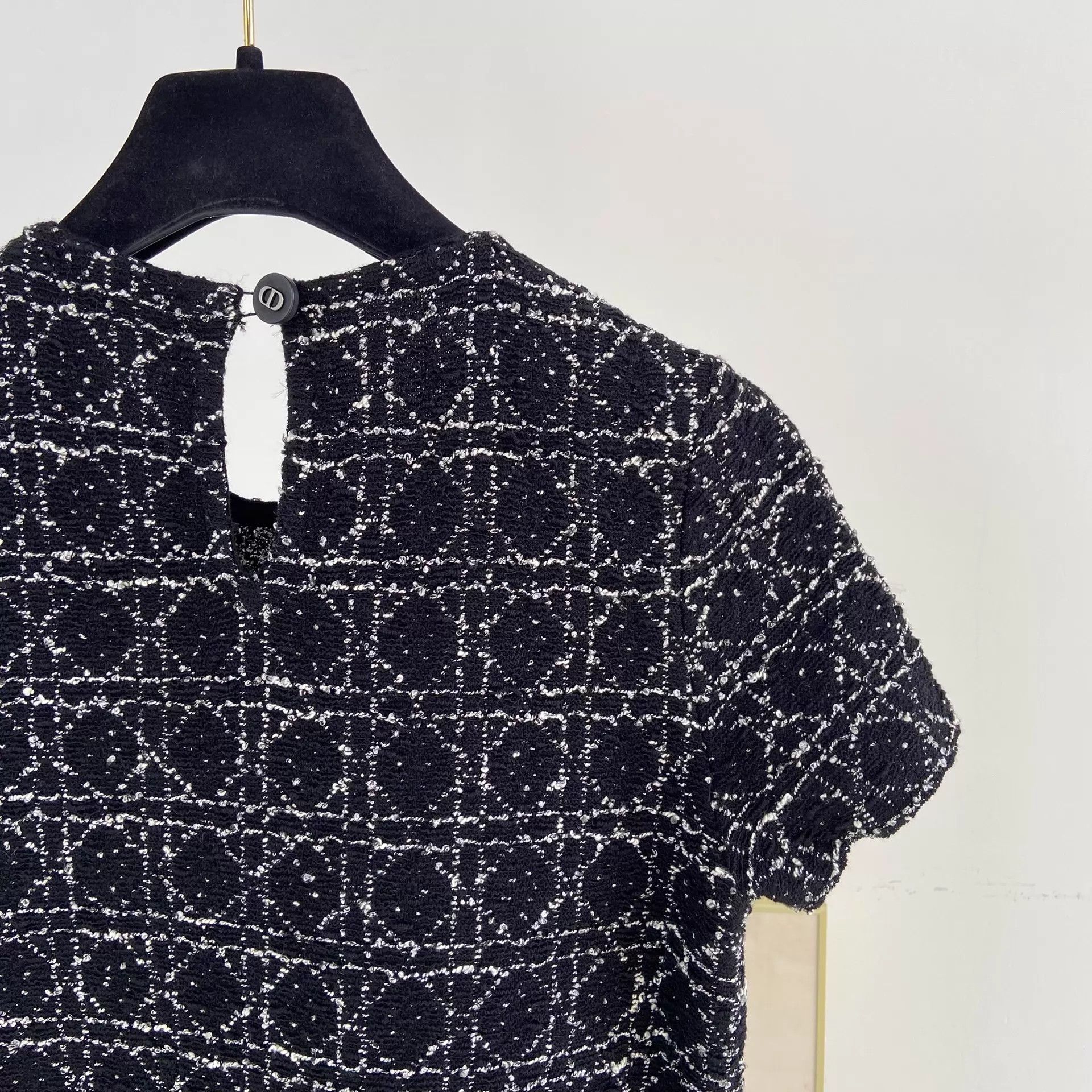 Christian Dior Monsieur Dior Tartan Knit Dress F34 Size XS / US 0-2 / IT 36-38 - 6 Thumbnail