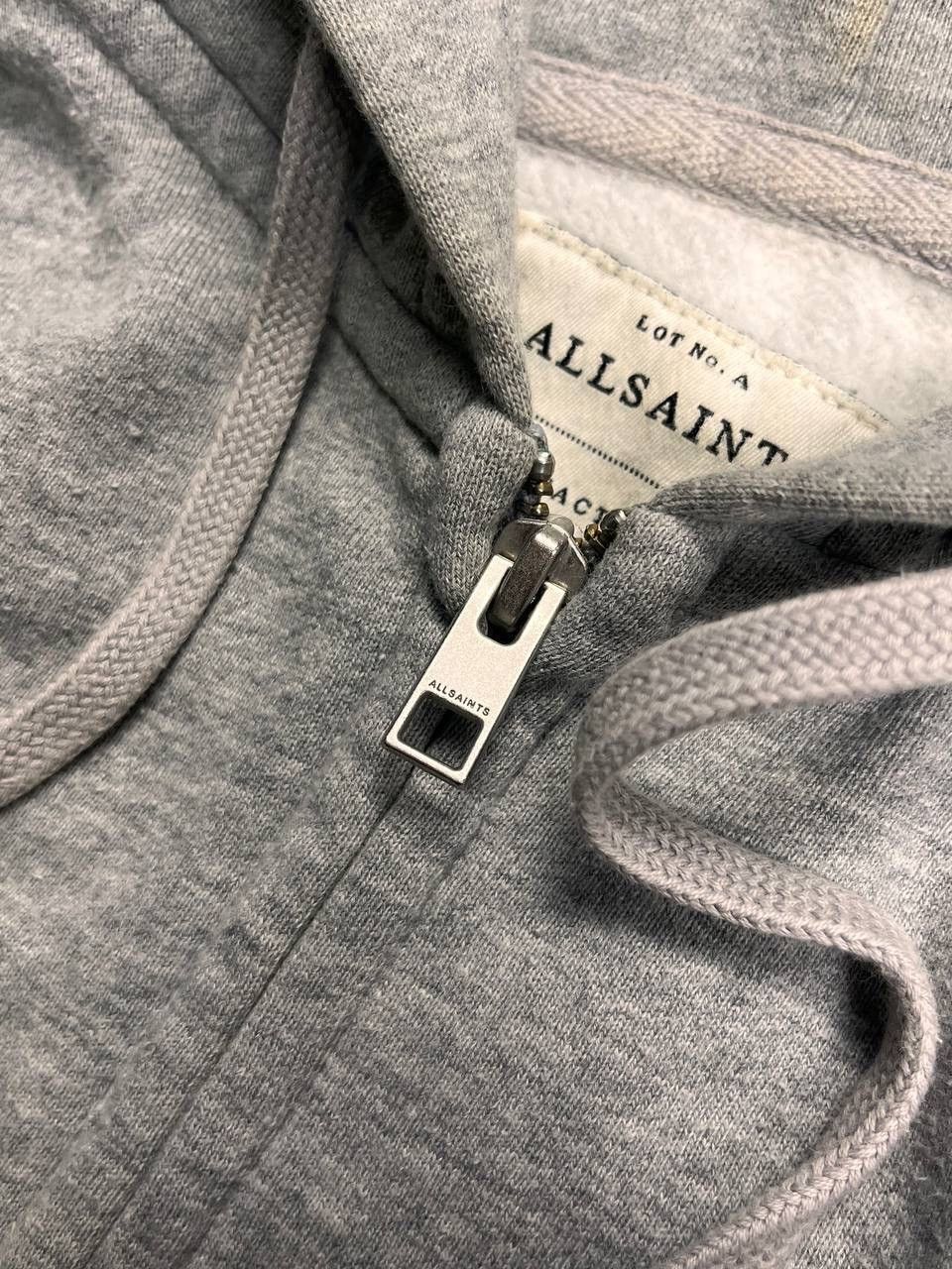 Allsaints Vintage Allsaints Cotton Archival Zip Hoodie M Size US M / EU 48-50 / 2 - 4 Thumbnail