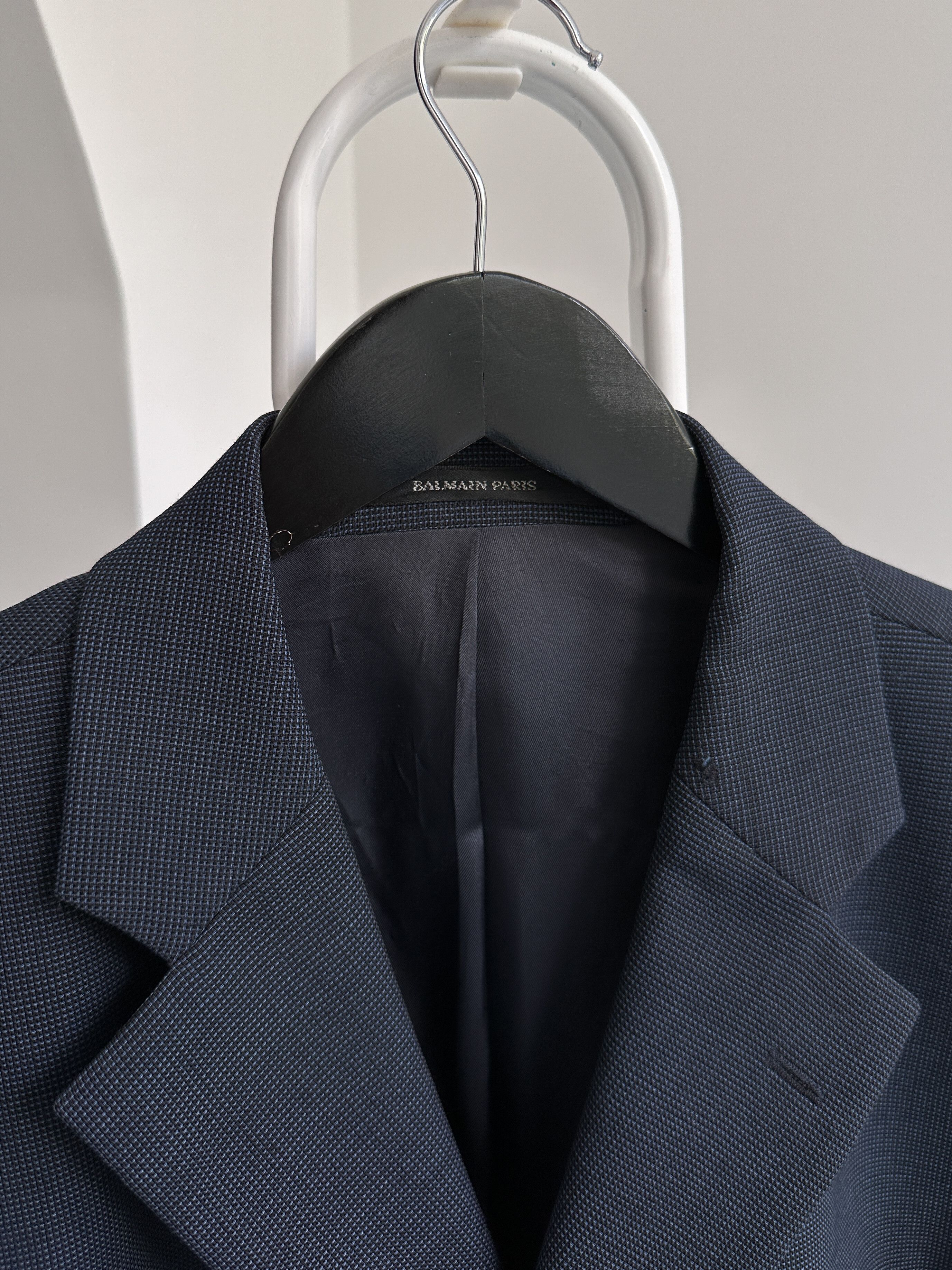Balmain Balmain Paris Blue Blazer Jacket Size 40S - 7 Thumbnail