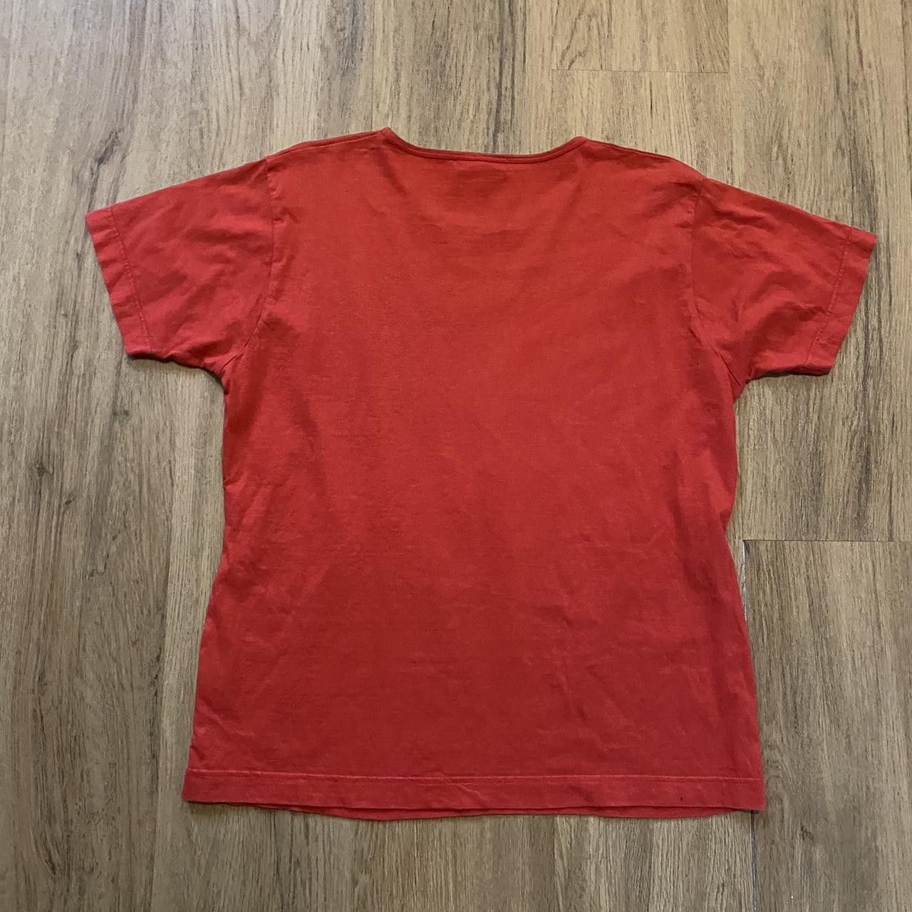 Aquascutum Aquascutum Red vintage cotton t-shirt with Size US L / EU 52-54 / 3 - 3 Thumbnail