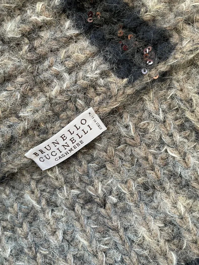 Brunello Cucinelli Brunello Cucinelli Cashmere Blended Sequin Sweater Jacket Size XS / US 0-2 / IT 36-38 - 5 Thumbnail