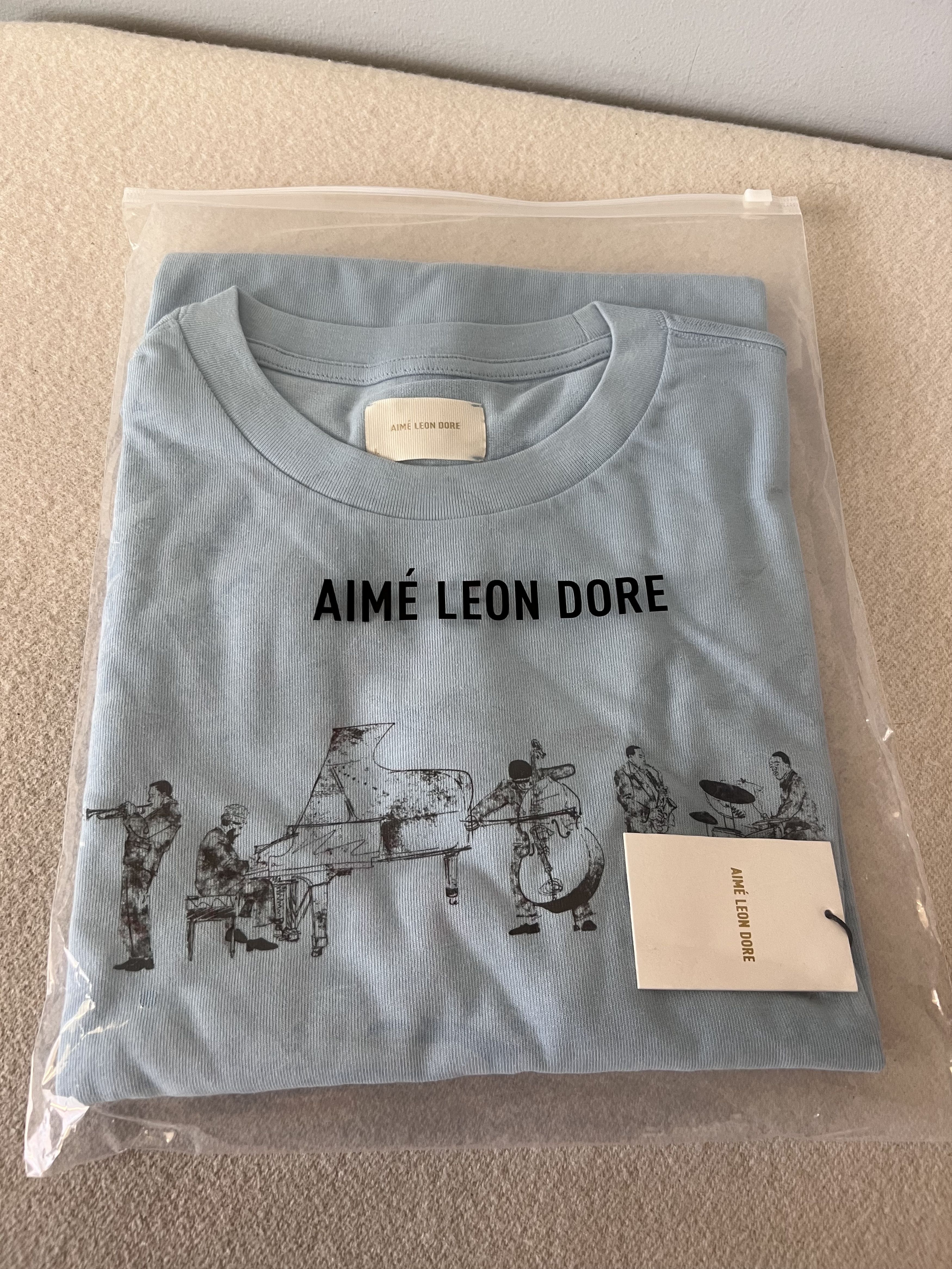 Aime Leon Dore Aime Leon Dore Musician Graphic Tee in Blue Size US XL / EU 56 / 4 - 4 Thumbnail