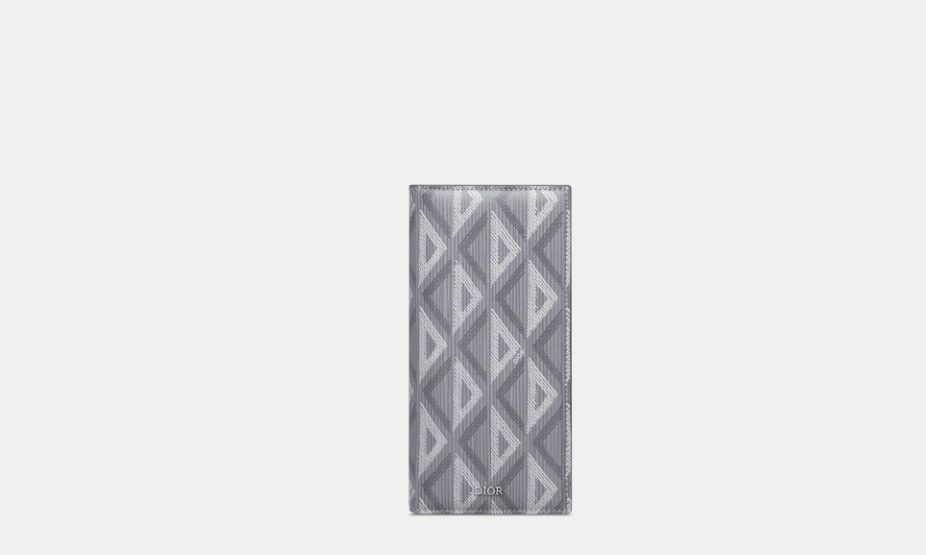 Dior o1w1db10325 2ESBC0 Size: OS / Vertical Bifold Wallet Size ONE SIZE - 1 Thumbnail