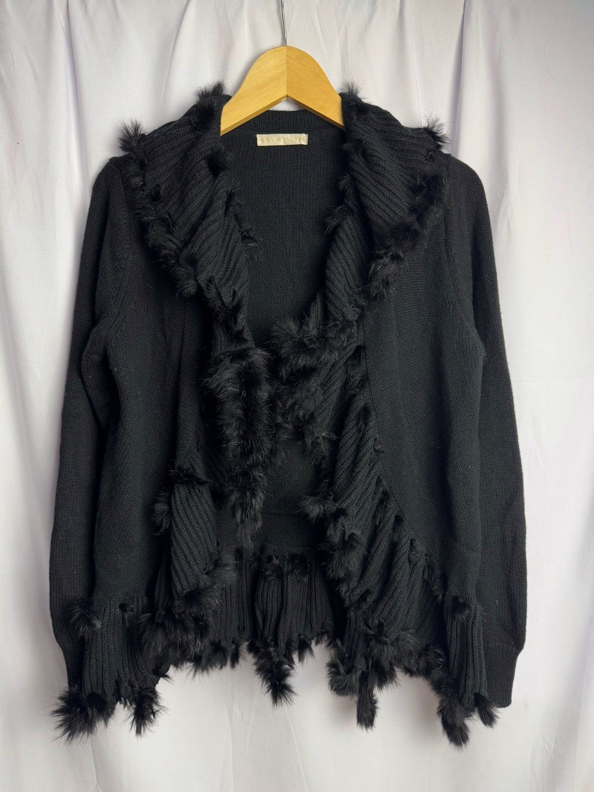 Beauty Beast Fur Knit Like Cardigan Japanese Englantine Size US M / EU 48-50 / 2 - 1 Thumbnail