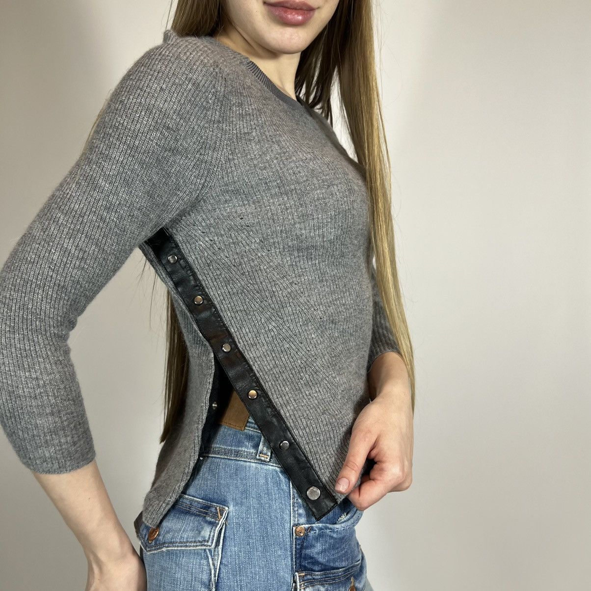 Diesel Vintage Y2K Diesel Lana Wool Sweater Japanese Style Size XS / US 0-2 / IT 36-38 - 3 Thumbnail