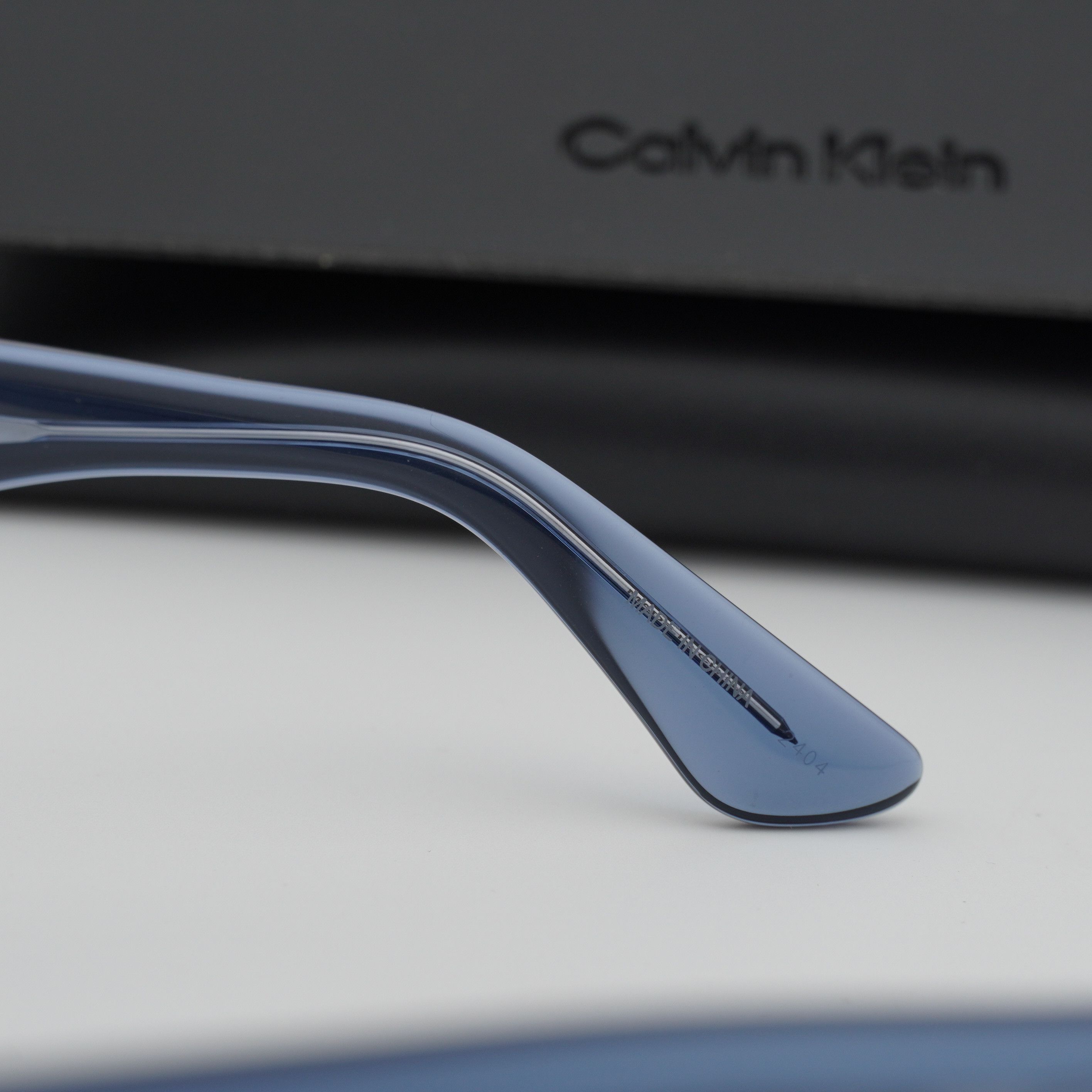 Calvin Klein Calvin Klein CK23509S 438 Men Sunglasses Blue Square Frame Size ONE SIZE - 4 Thumbnail