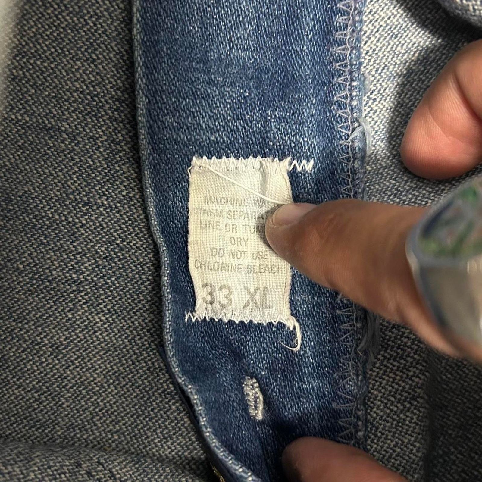 Other VTG Snapfinger Sportswear flare bell bottom jeans Size US 33 - 8 Thumbnail