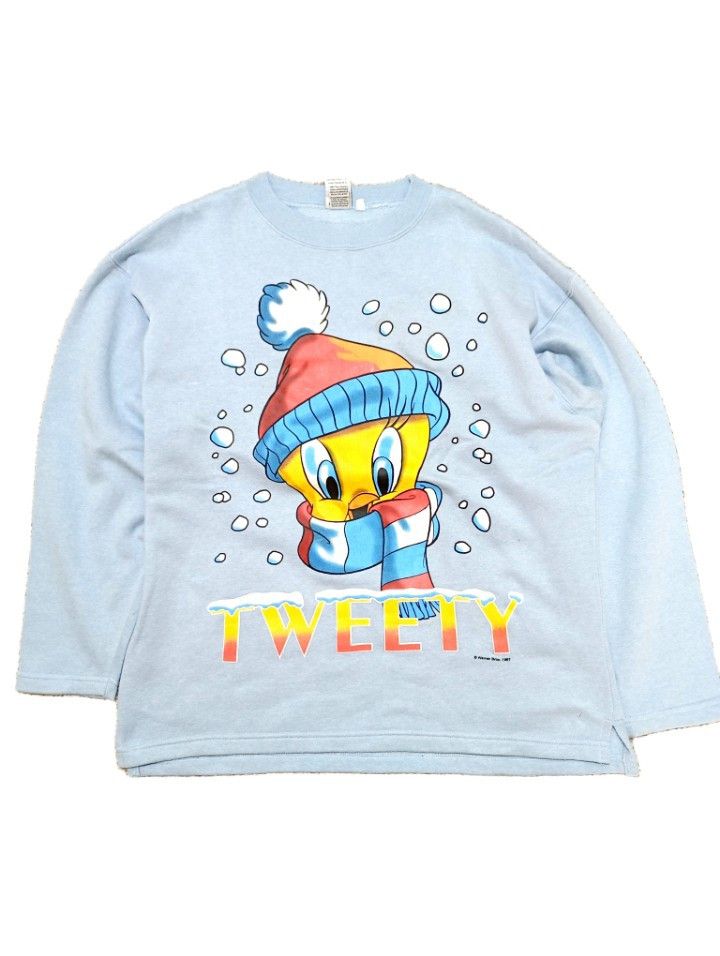 Warner Bros Vintage 1997 Lonney Tunes Tweety Shirt Size US L / EU 52-54 / 3 - 1 Thumbnail