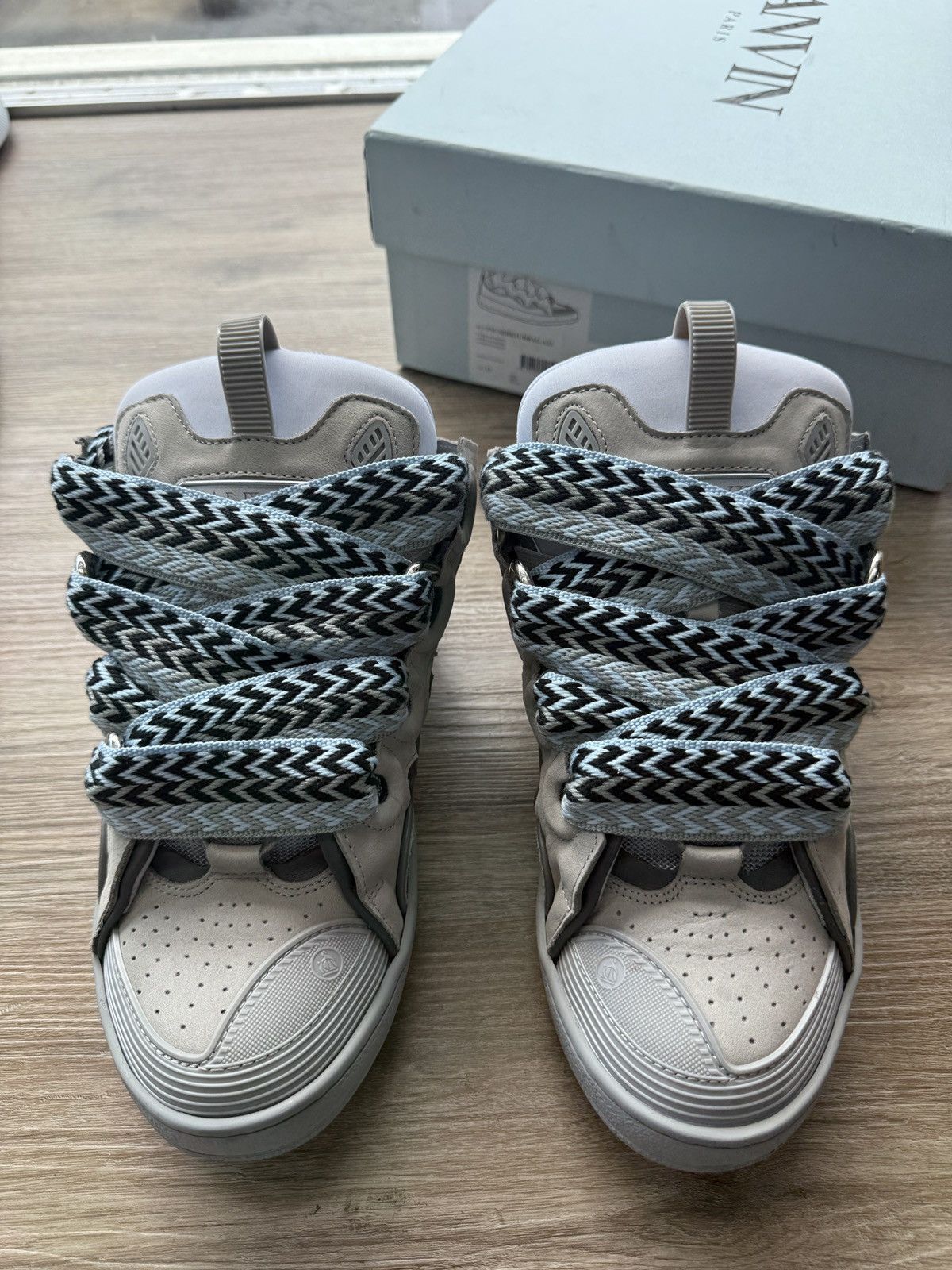 Lanvin Lanvin Curb Light Blue Sneakers Size US 9 / EU 42 - 3 Thumbnail
