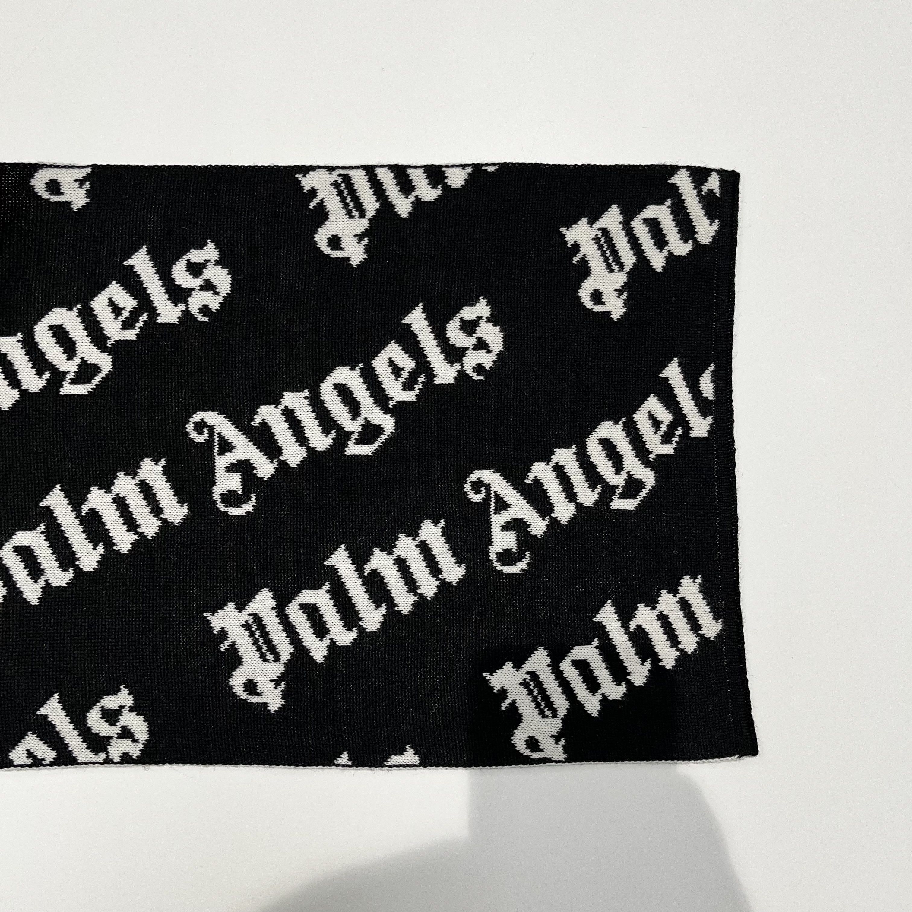 Palm Angels Palm Angels Scarf Black/White Size ONE SIZE - 6 Thumbnail