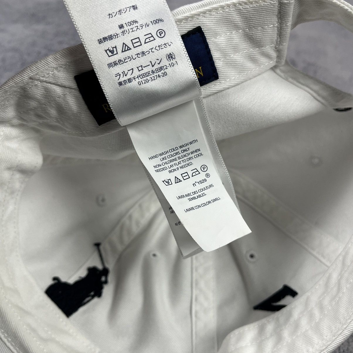 Polo Ralph Lauren Polo Ralph Lauren 3 big logo cap Size ONE SIZE - 8 Thumbnail